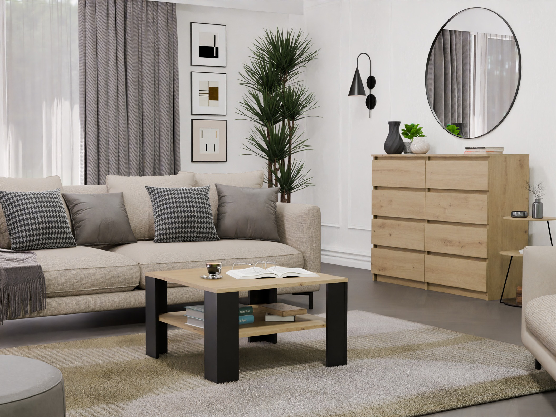 Žurnālu galdiņš Mandeville 358