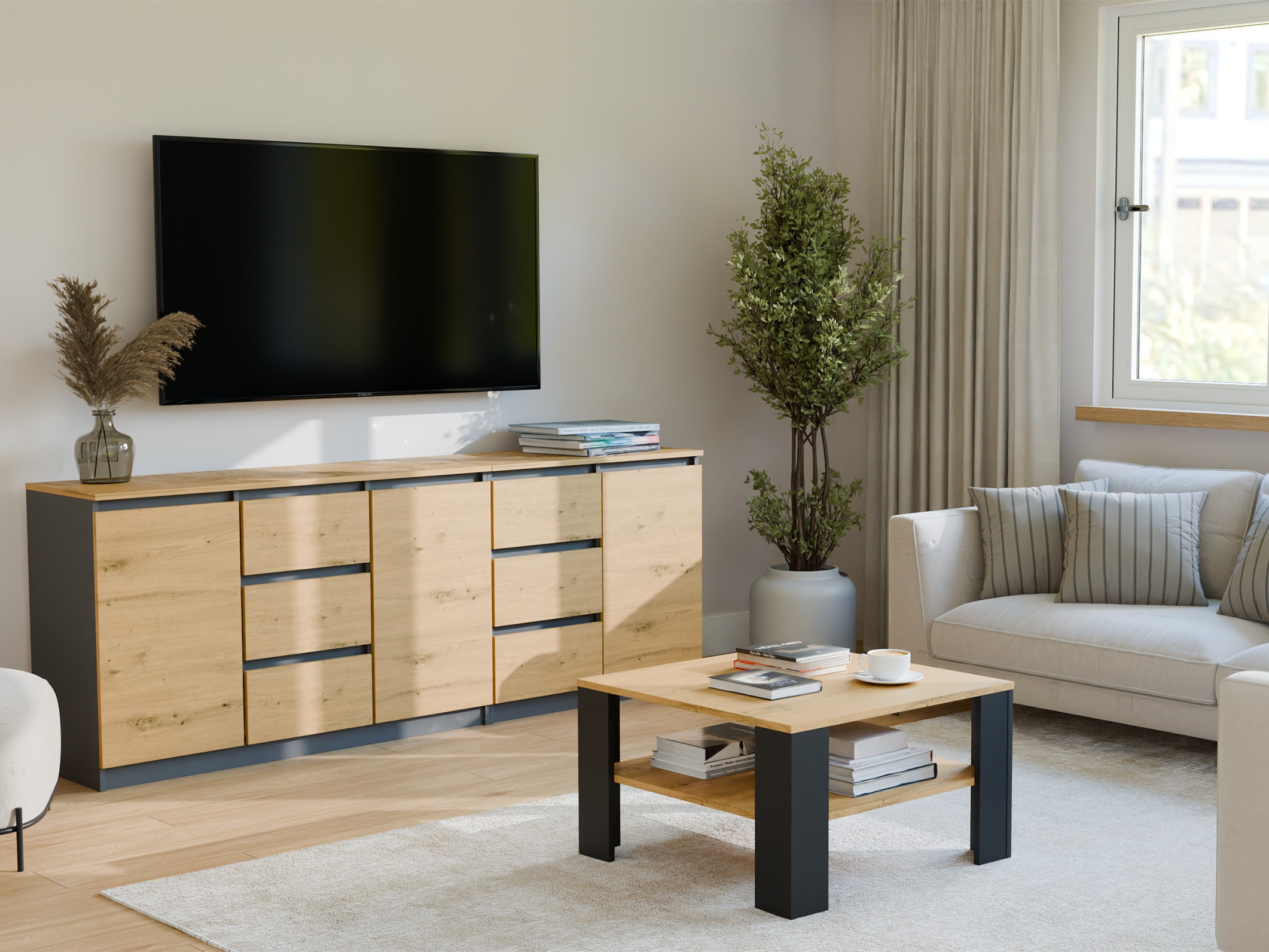 Žurnālu galdiņš Mandeville 358