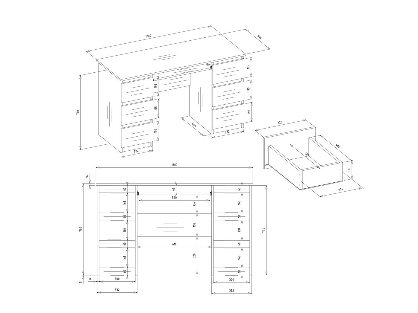 Rakstāmgalds Mandeville 306