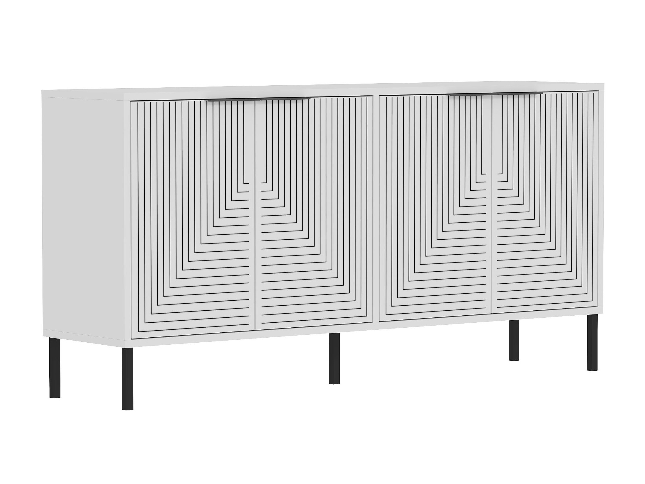 Skapis Kailua 2704 (Balts)