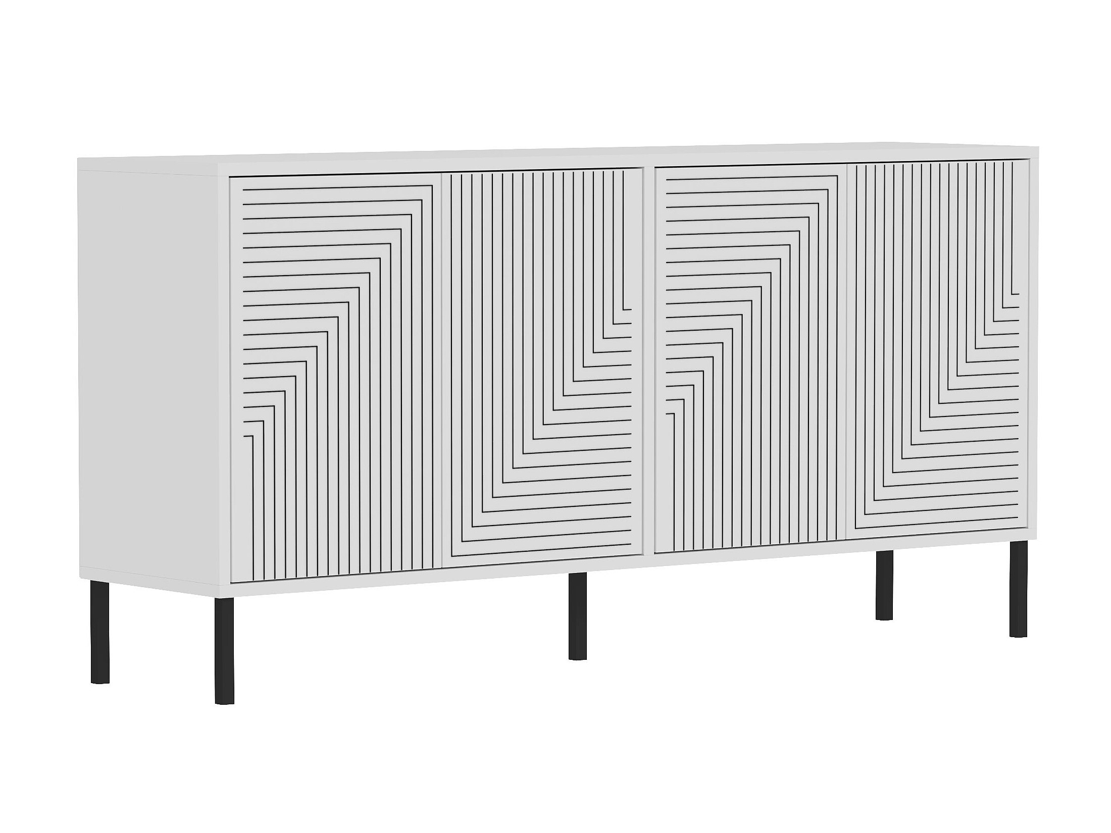 Skapis Kailua 2707 (Balts)