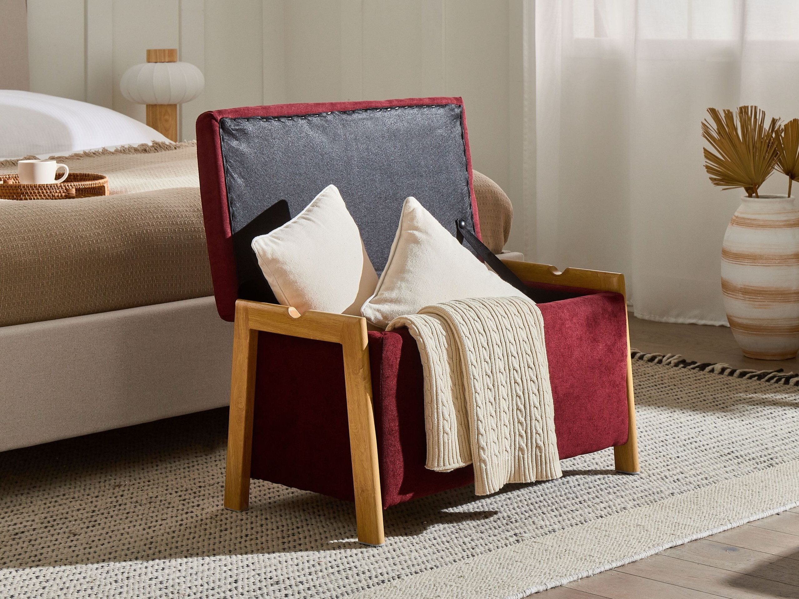 Pufs Berwyn 2915 (Bordo)