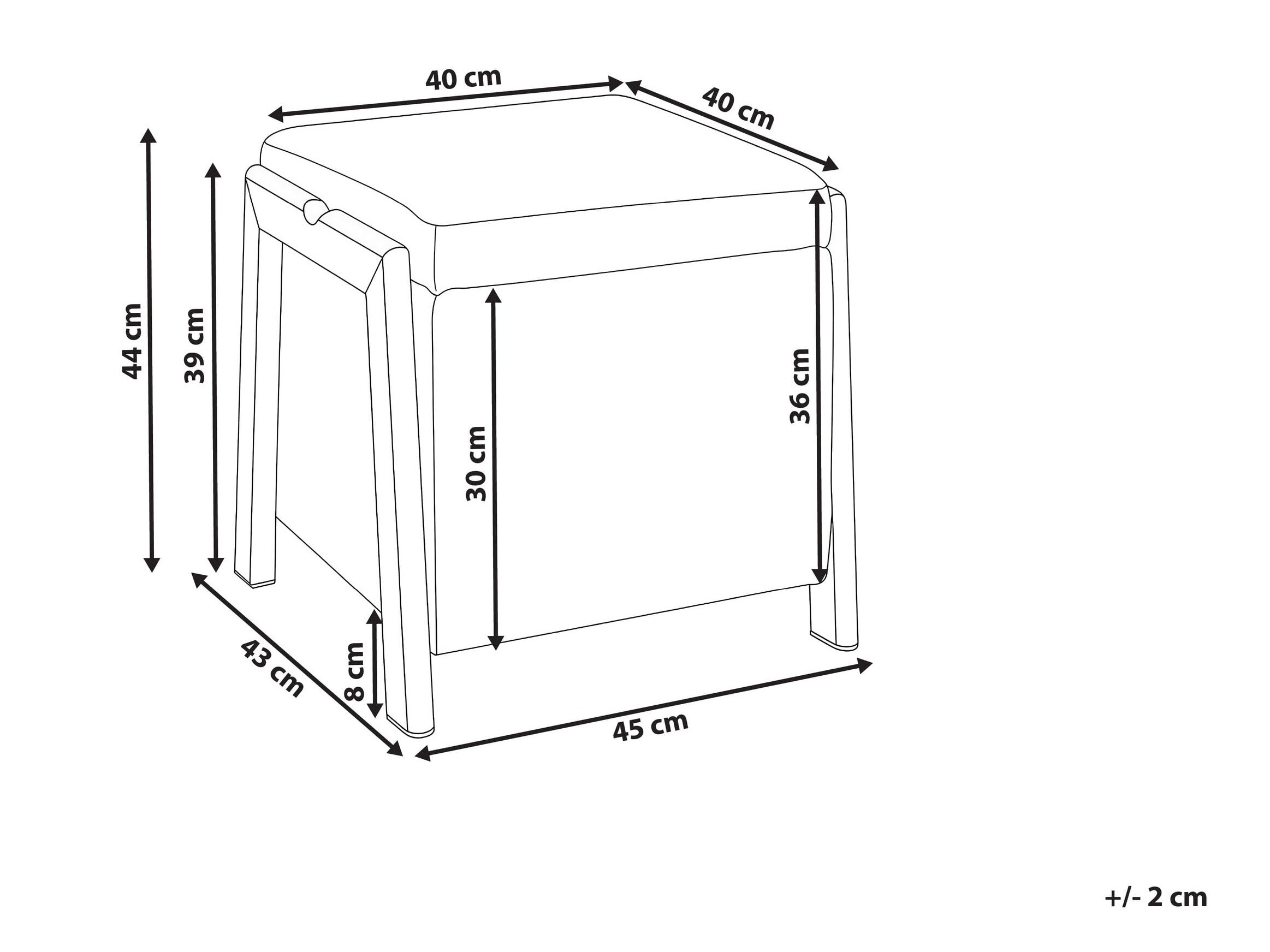 Pufs Berwyn 2916 (Gaiši zaļa)