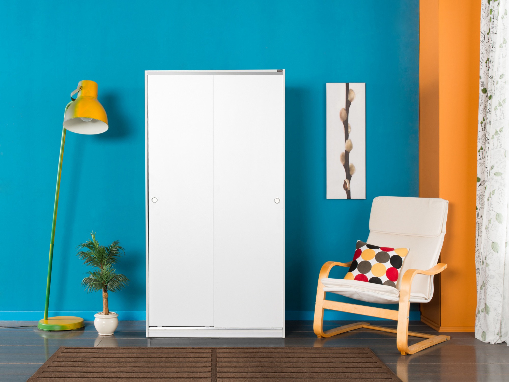 Skapis Kailua 2708 (Balts)