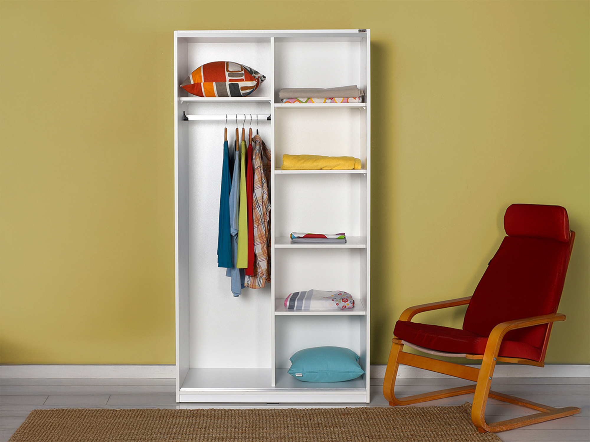 Skapis Kailua 2708 (Balts)