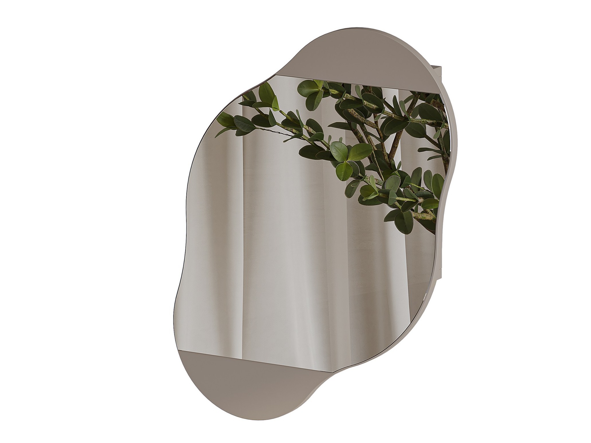 Vannas istabas skapis ar spoguli Kailua 2711 (Taupe)