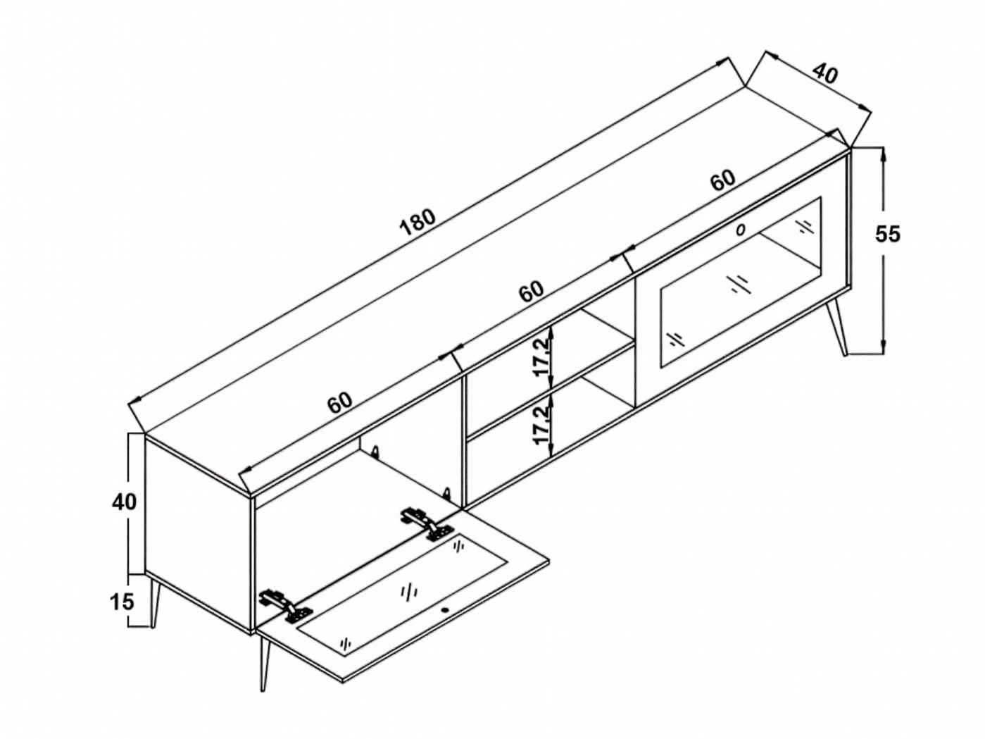 TV galds Asheboro 172