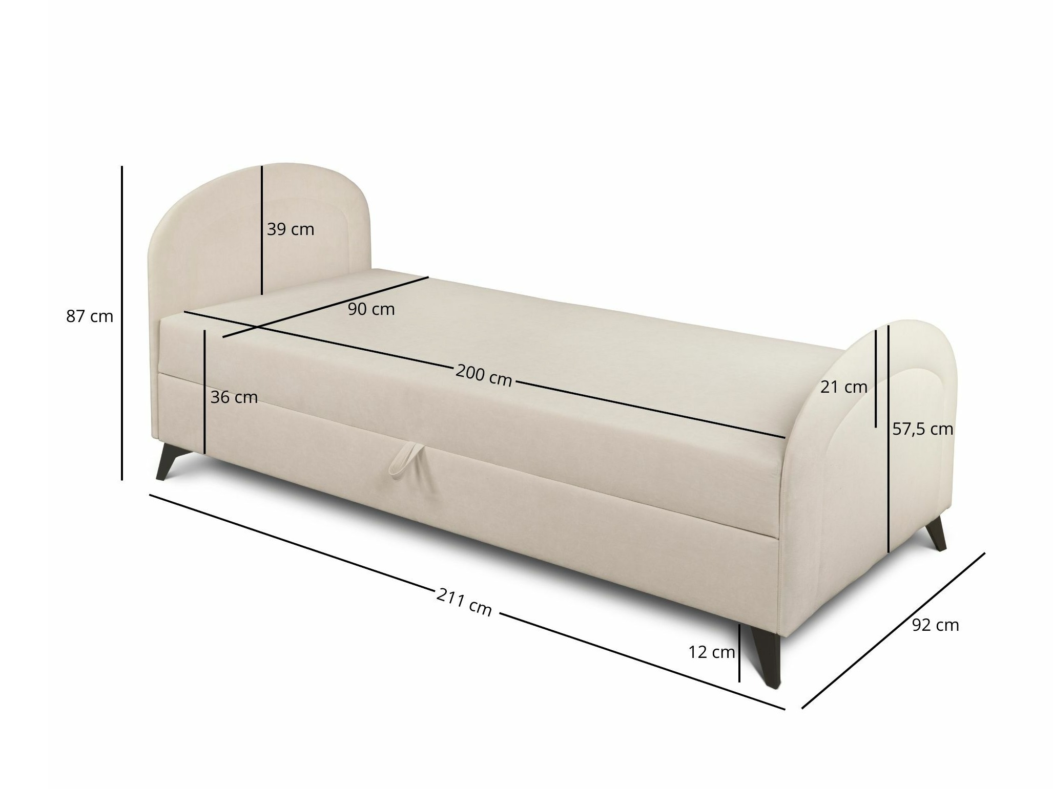 Kontinentālā gulta Durham 108 (Mavel 23)