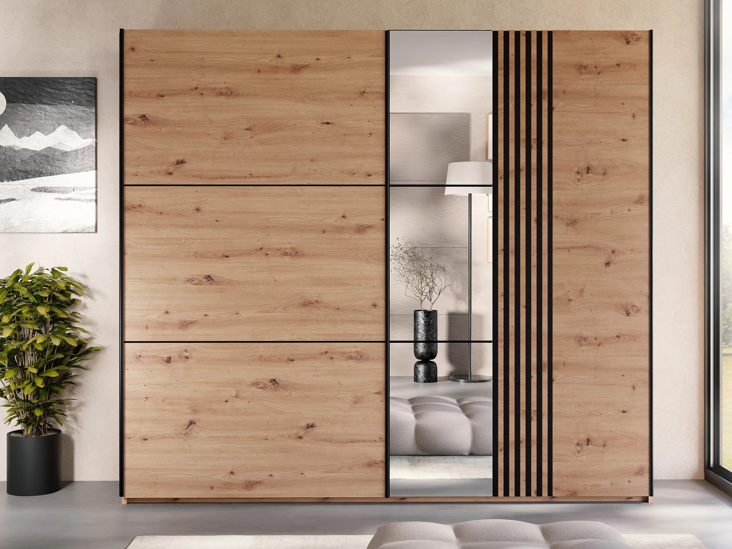 Skapis Honolulu 254 (Artisan ozols)