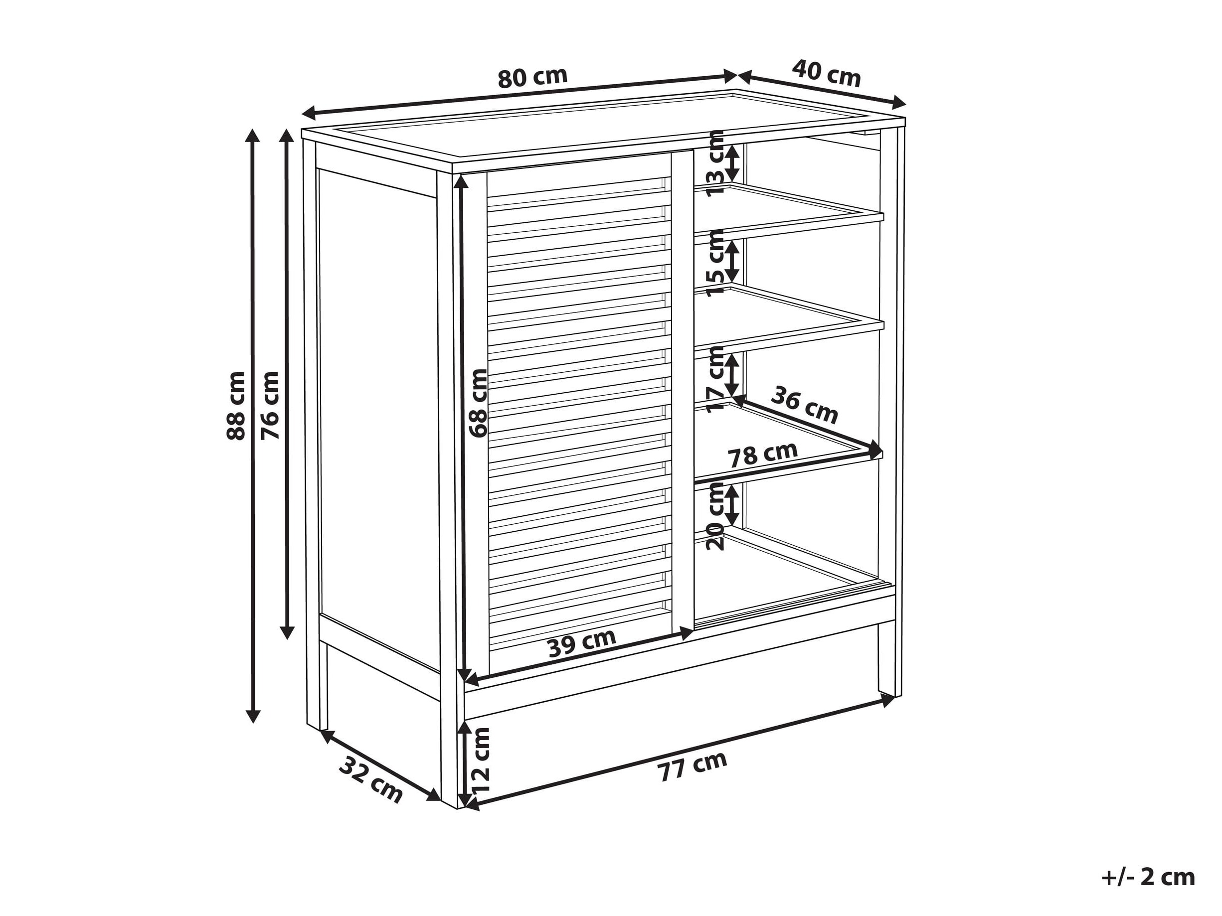 Apavu plaukts Berwyn 2921