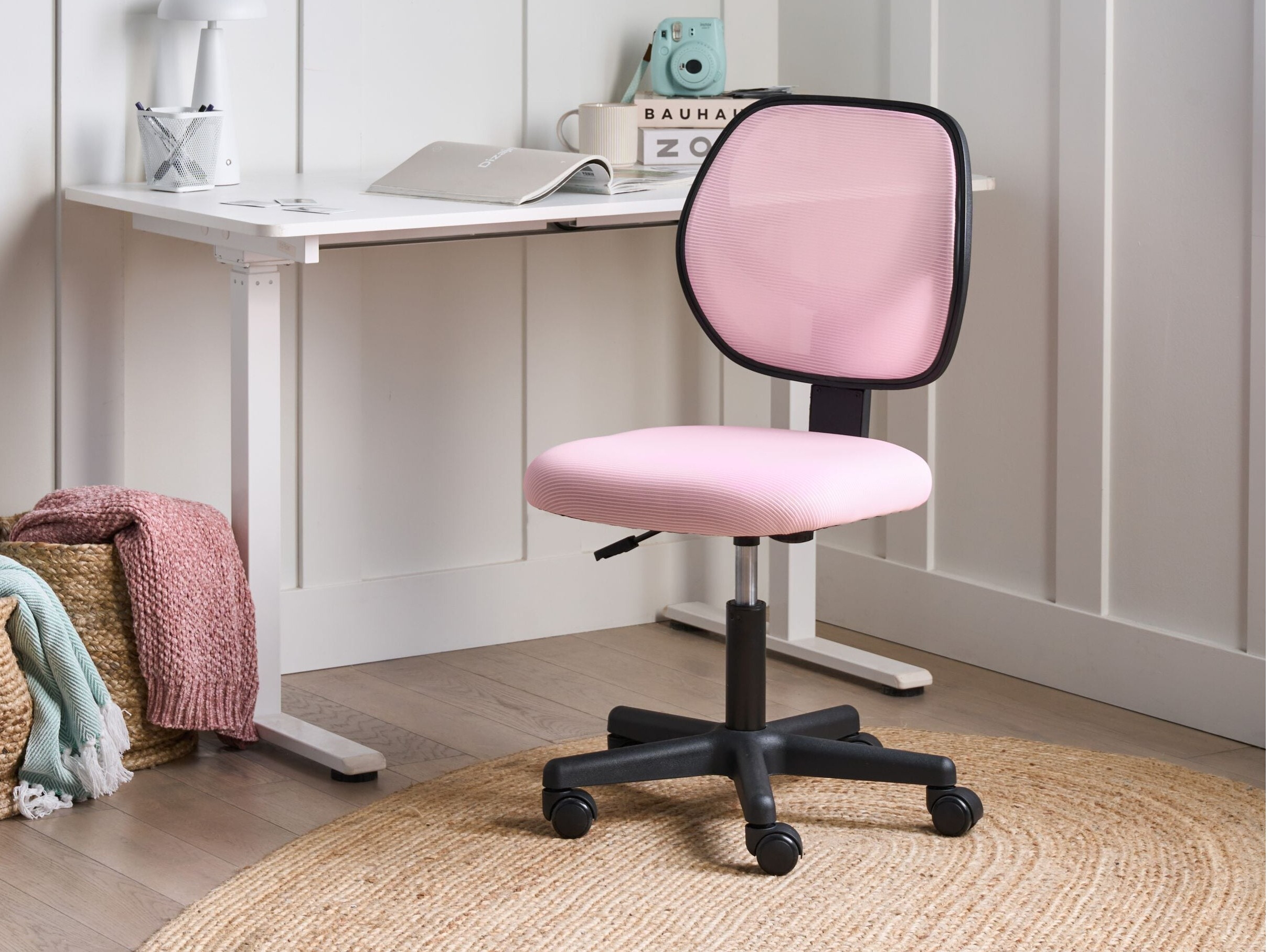 Biroja krēsls Berwyn 2920 (Gaiši rozā)