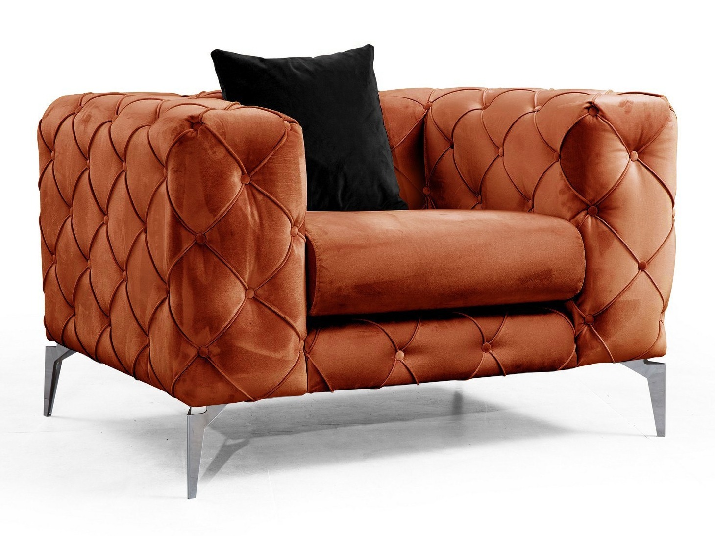 Chesterfield krēsls Altadena 358 (Oranžs)
