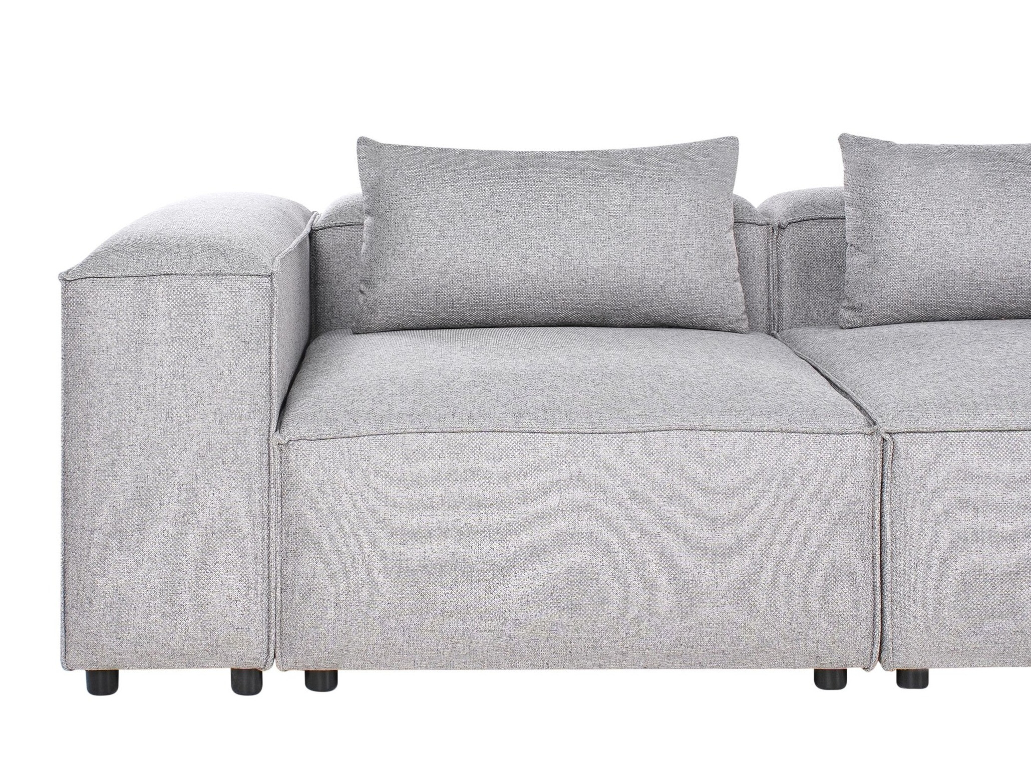 Moduļu stūra dīvāns Avialu 100 (Pelēks)