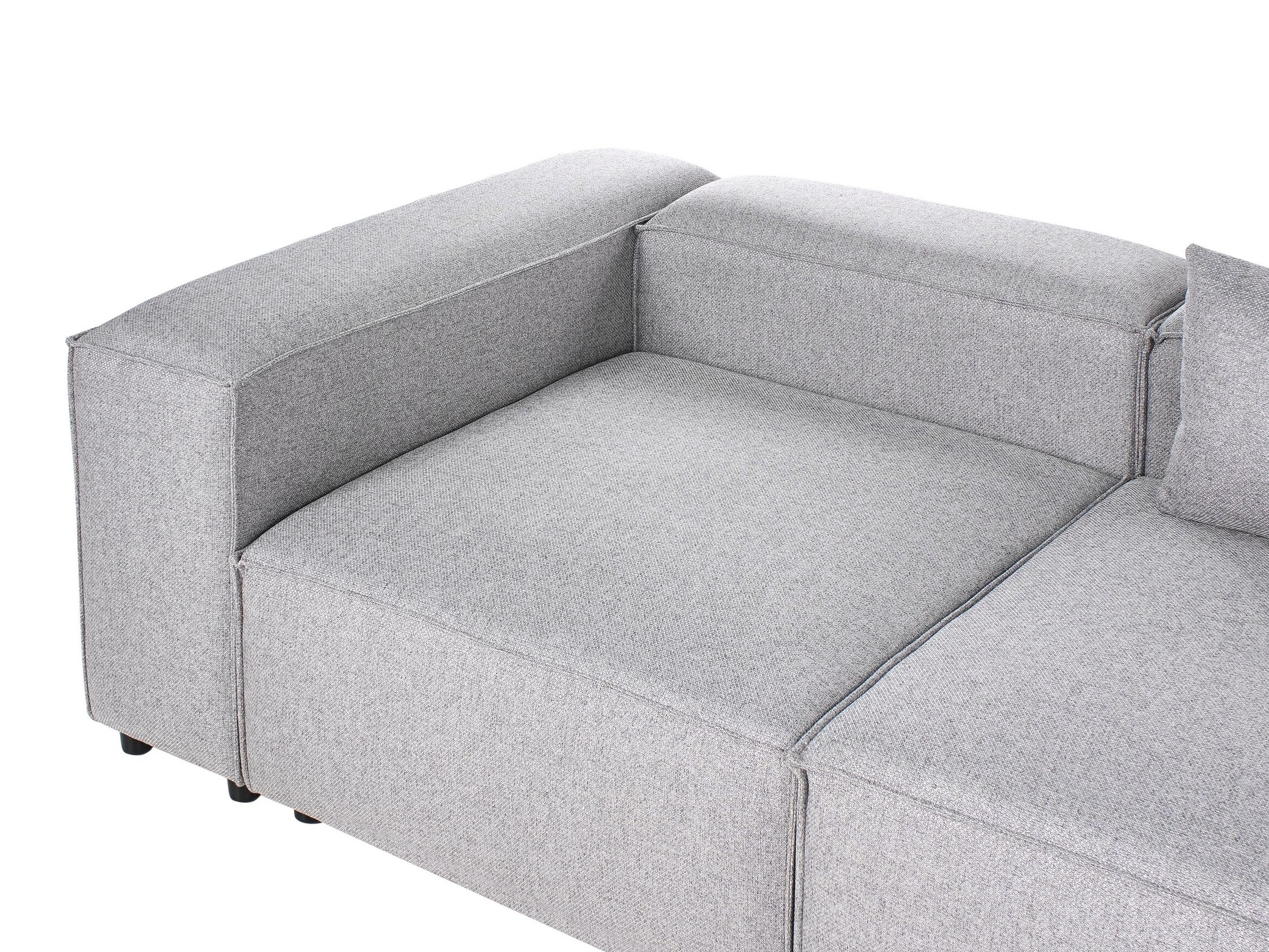 Moduļu stūra dīvāns Avialu 100 (Pelēks)