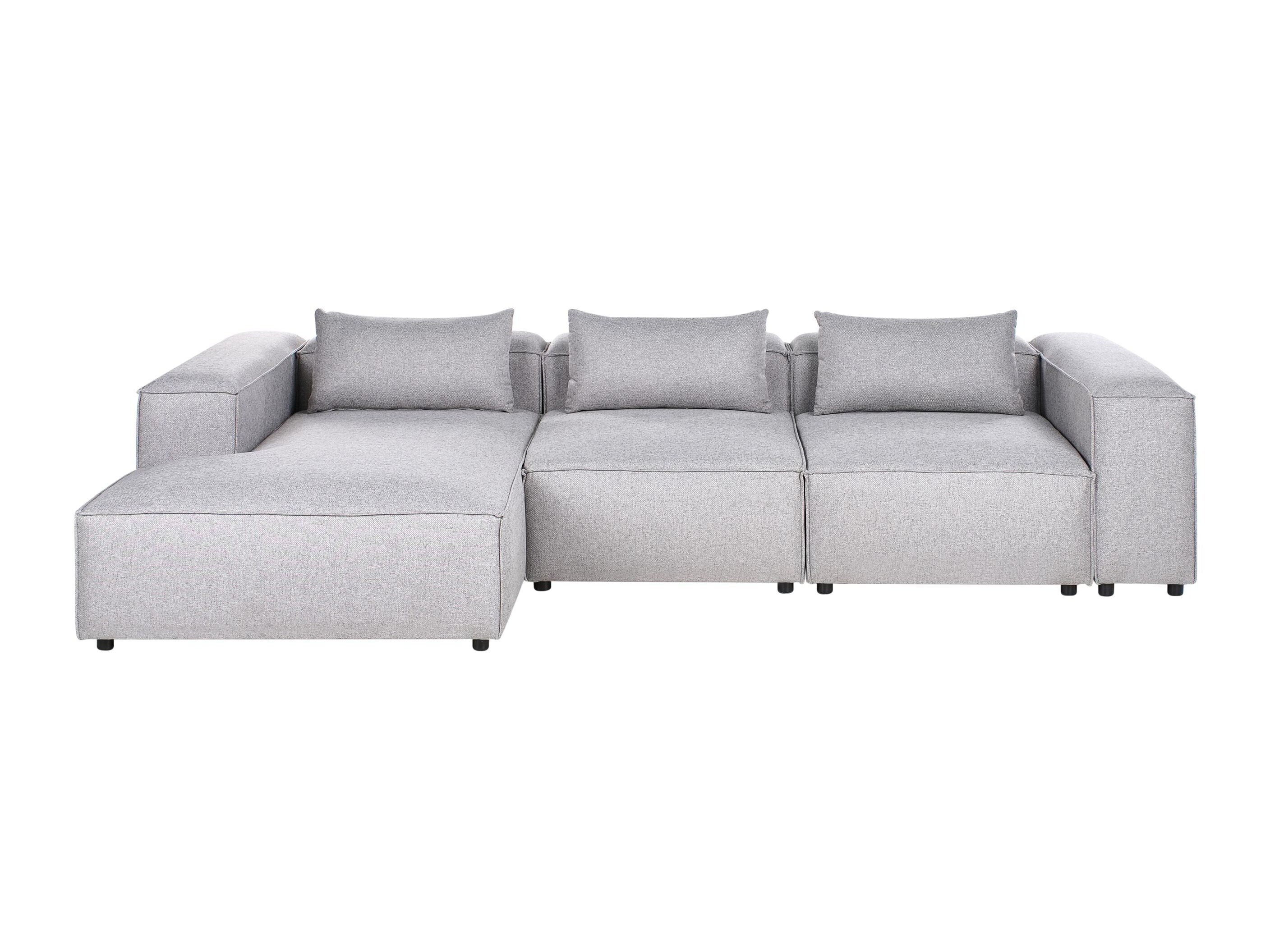 Moduļu stūra dīvāns Avialu 100 (Pelēks)