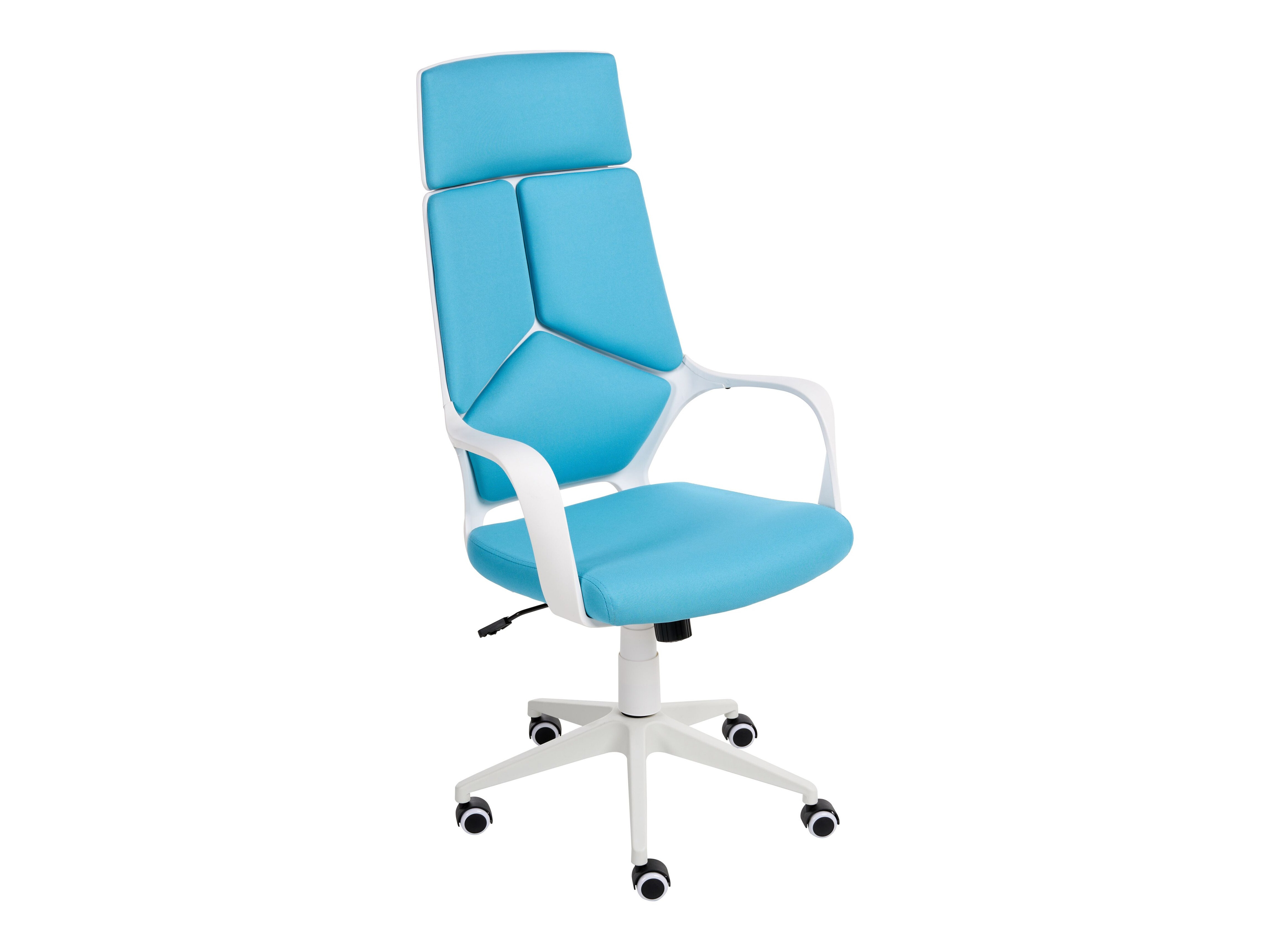 Biroja krēsls Berwyn 208 (Zils + Balts)