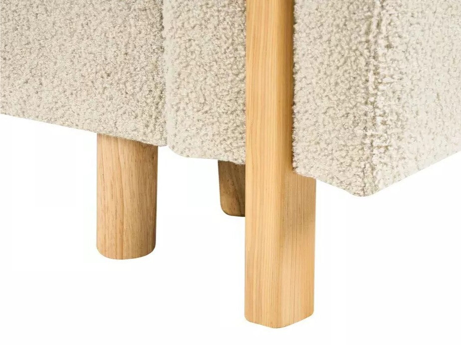 Dīvāns gulta Berwyn 2936 (Balts)