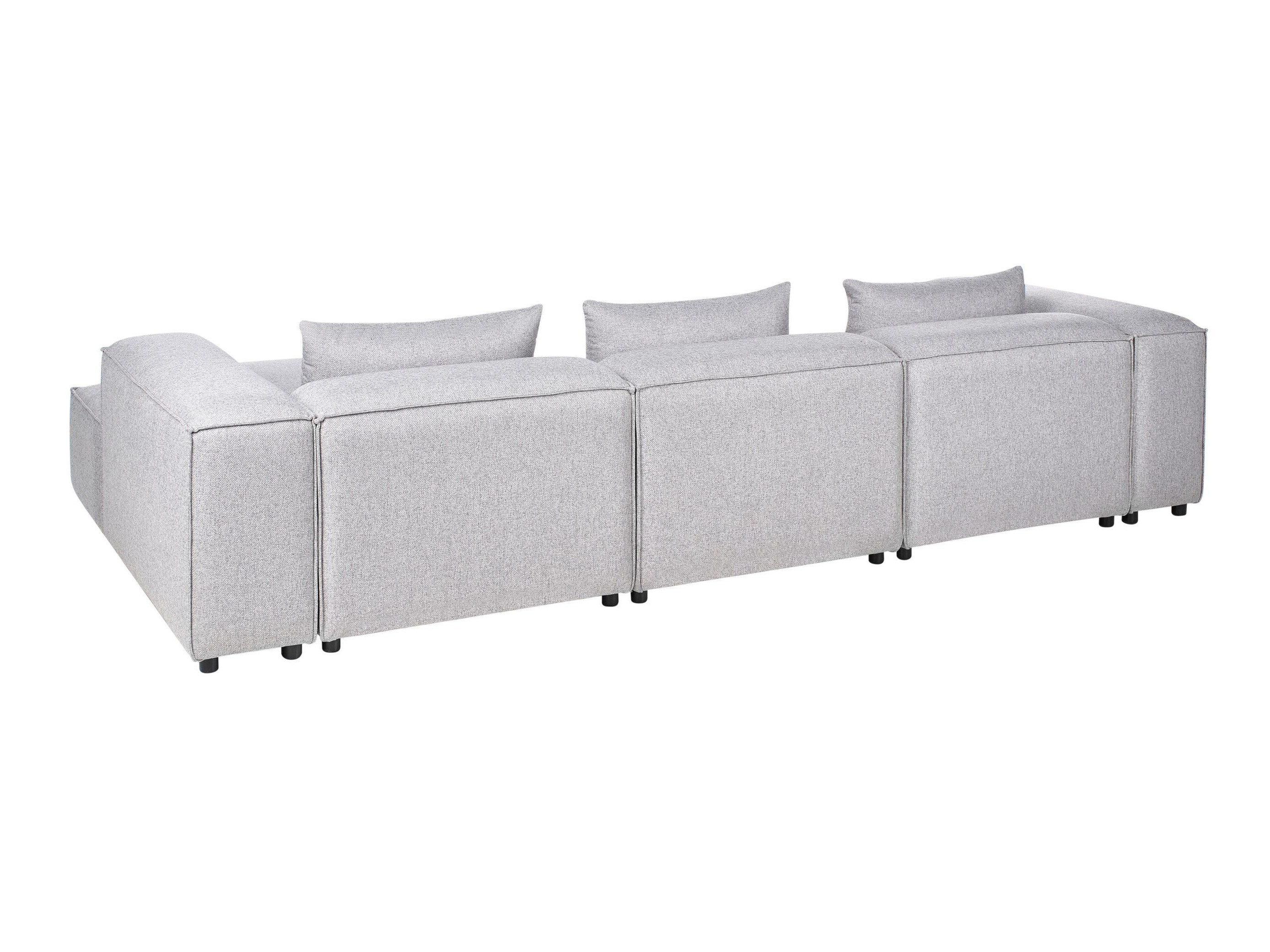 Moduļu stūra dīvāns Avialu 100 (Pelēks)