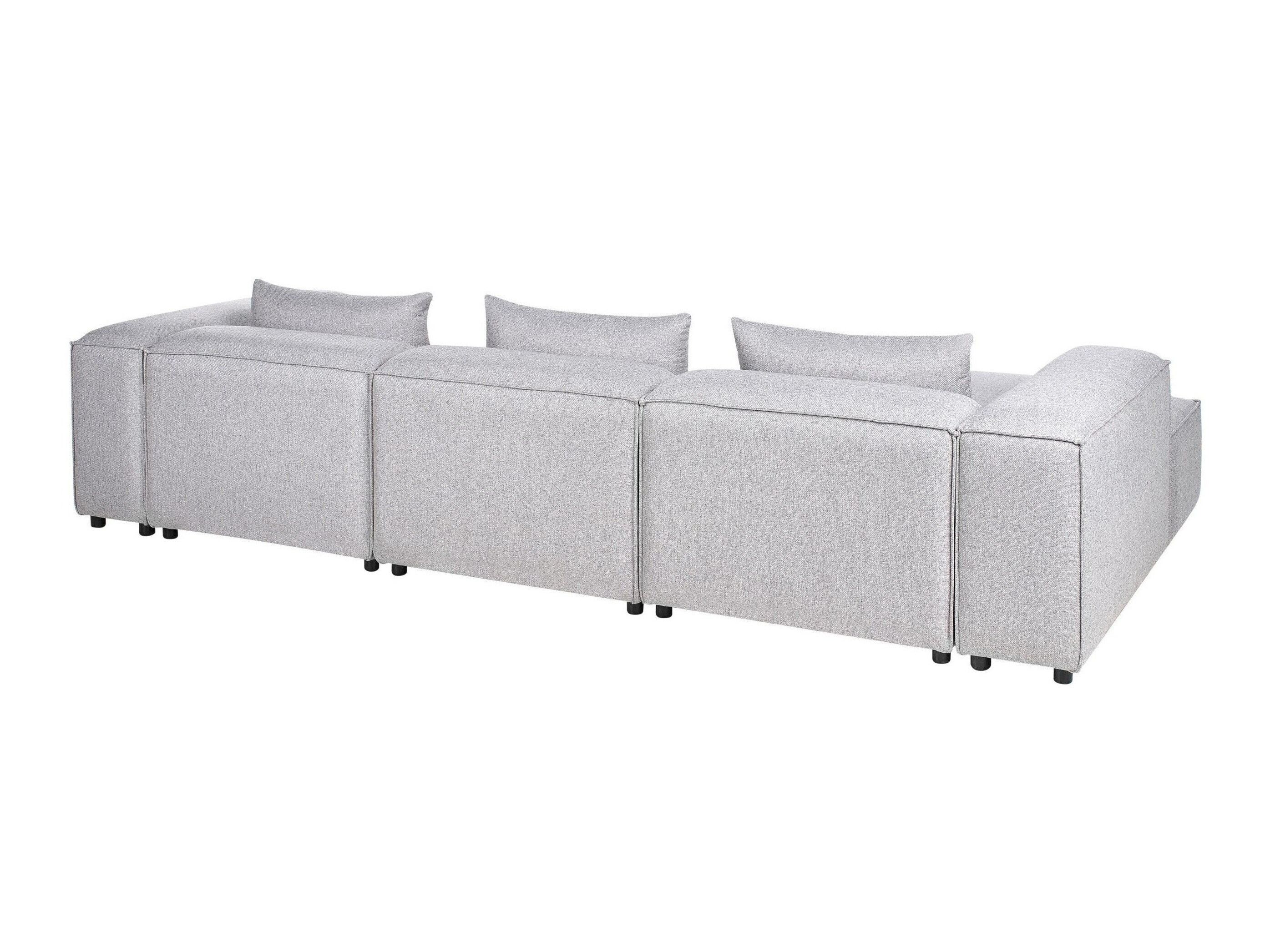 Moduļu stūra dīvāns Avialu 100 (Pelēks)