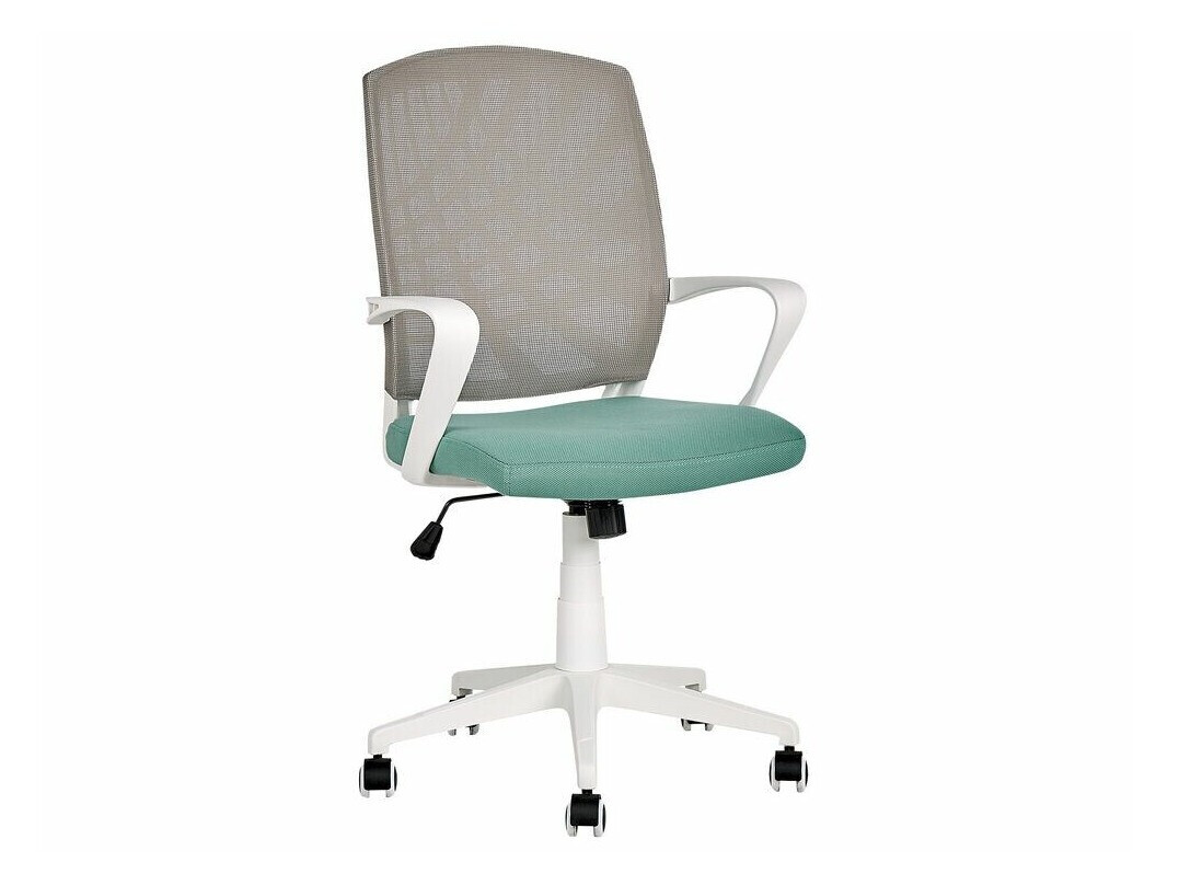 Biroja krēsls Berwyn 431 (Pelēks + Tirkīzs + Balts)