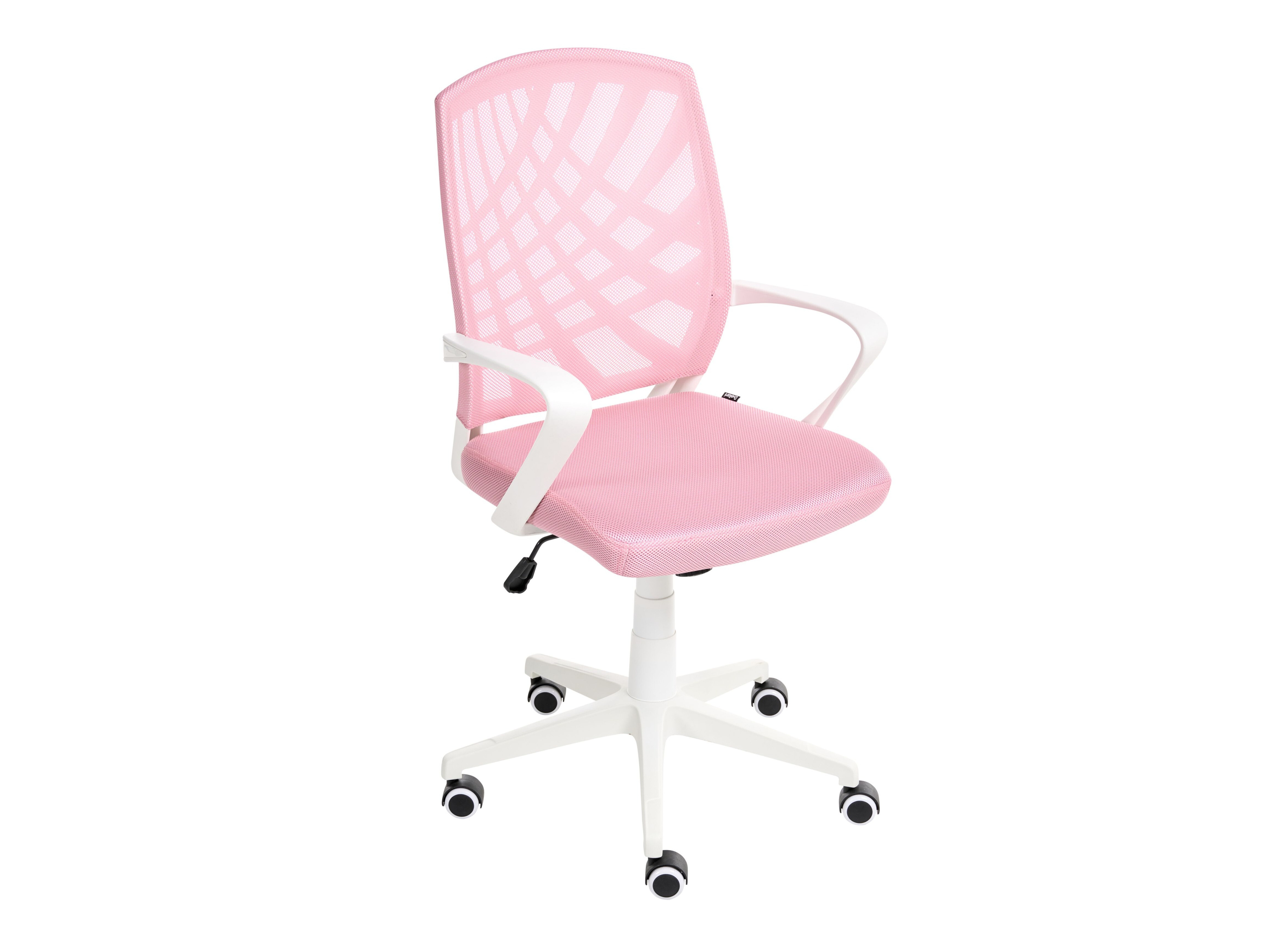 Biroja krēsls Berwyn 431 (Tumši rozā + Balts)