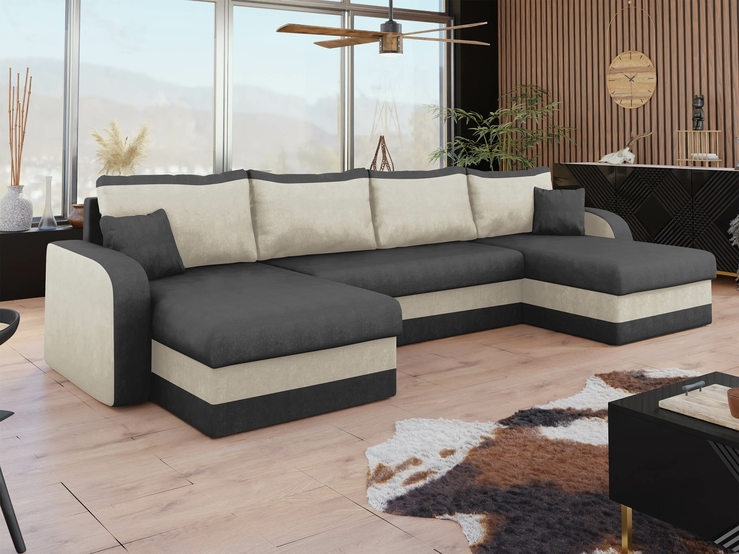 Stūra dīvāns Comfivo Melissa IV (Alova 36 + Alova 71)
