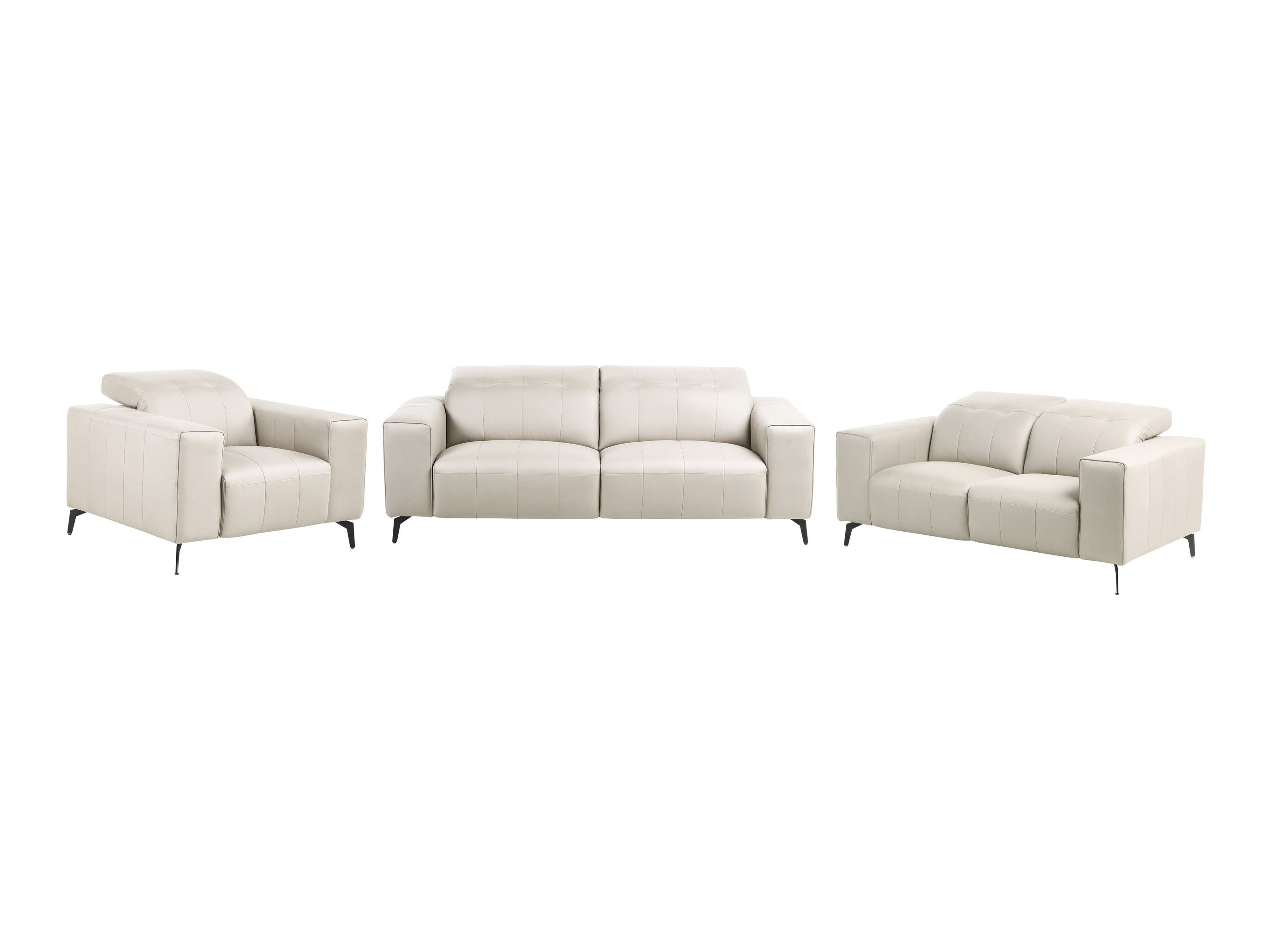 Mīksto mēbeļu komplekts Berwyn 2948 (Gaiši bēšs)