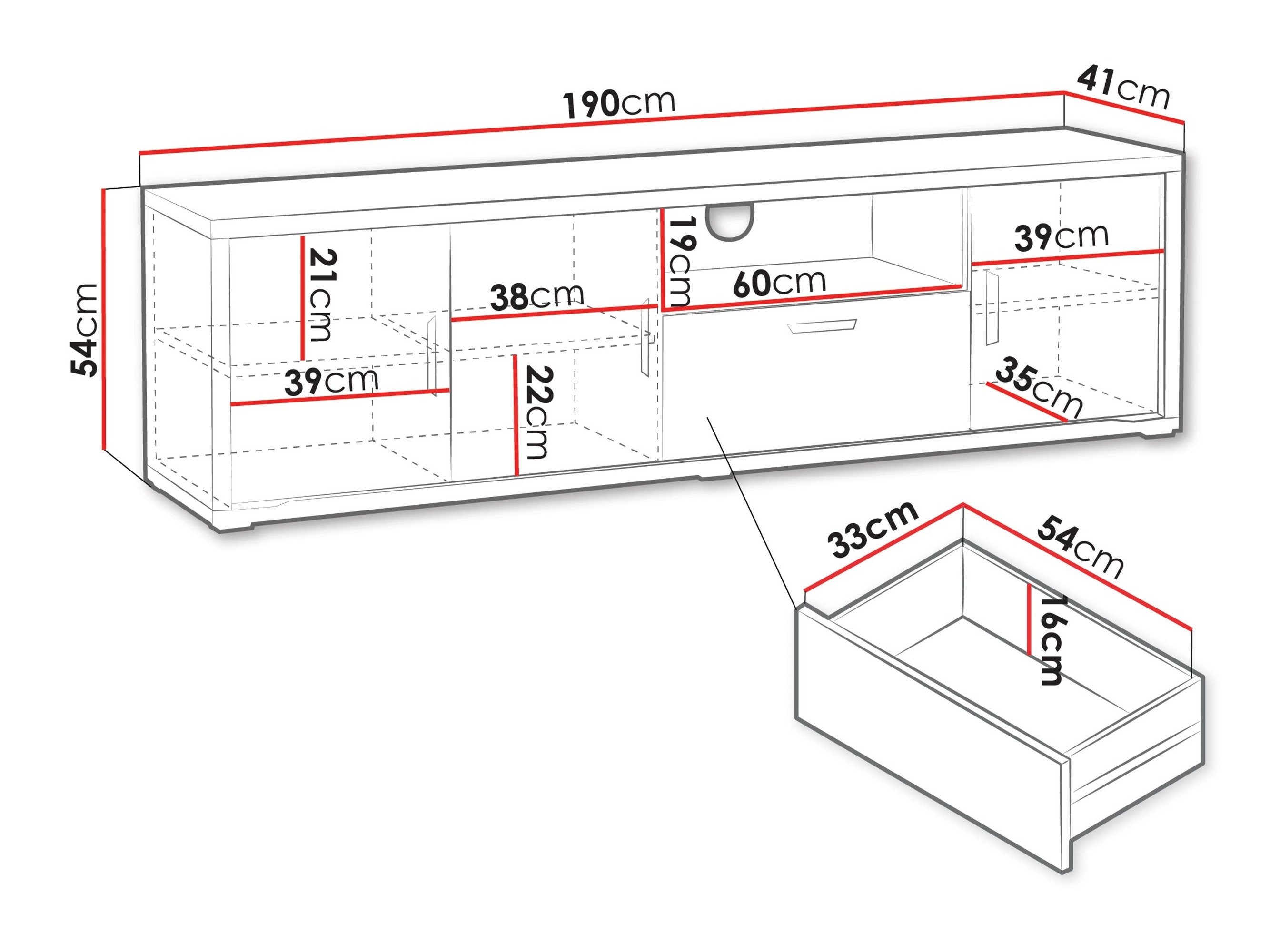 TV galds Elisale 104