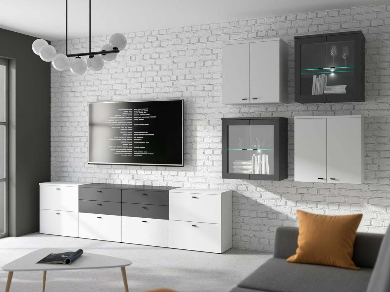 Skapis Merciru 100 (Balts)