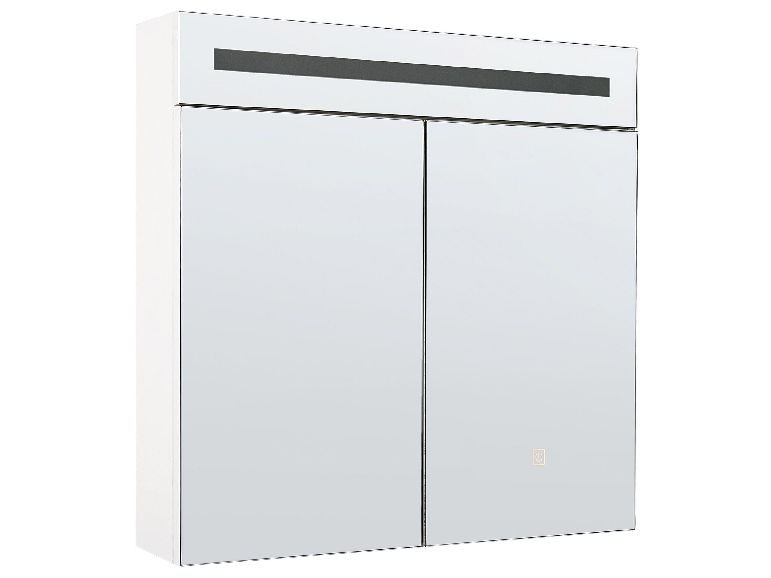 Vannas istabas skapis ar spoguli Berwyn 2154 (Balts)