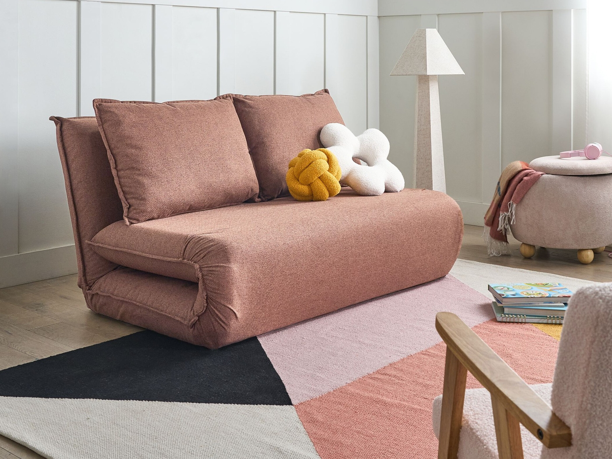 Dīvāns gulta Berwyn 2997 (Brūns)