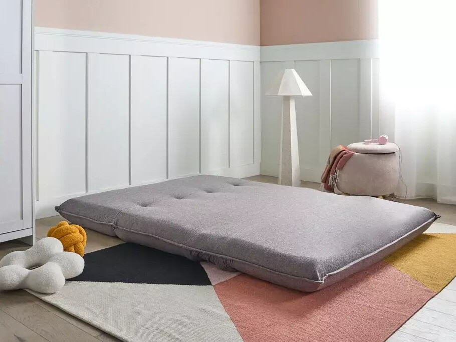 Dīvāns gulta Berwyn 2997 (Tumši pelēks)