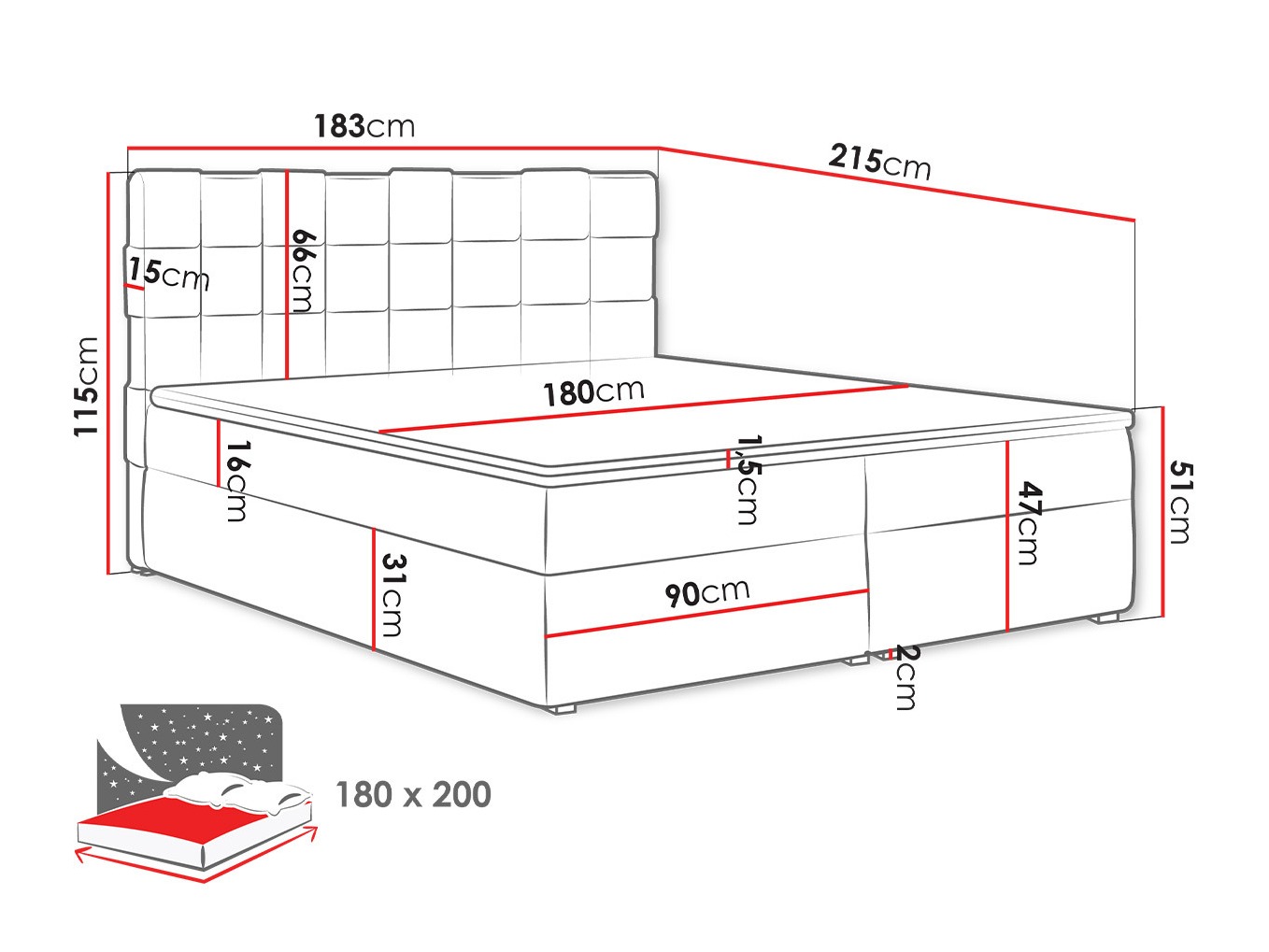 Kontinentālā gulta Pomona 117 (Paros 05)