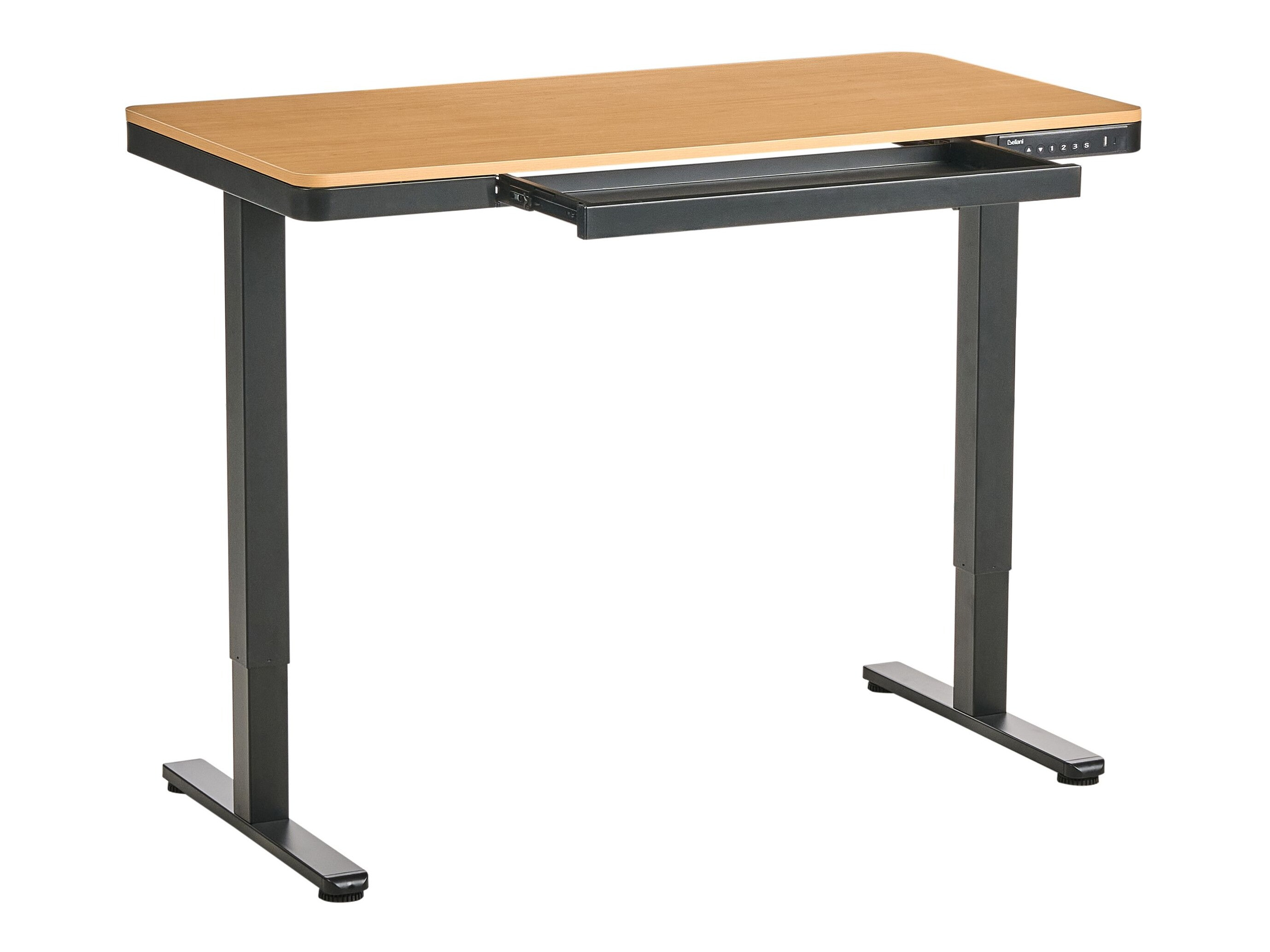 Rakstāmgalds ar regulējamu augstumu Berwyn 2994 (Melns + Gaiši brūns)