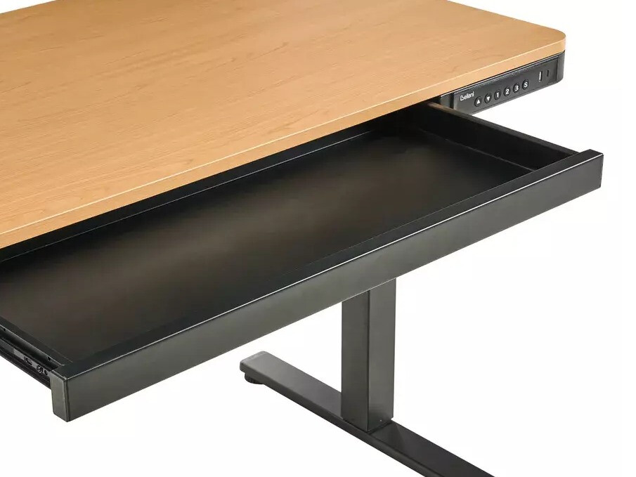 Rakstāmgalds ar regulējamu augstumu Berwyn 2994 (Melns + Gaiši brūns)