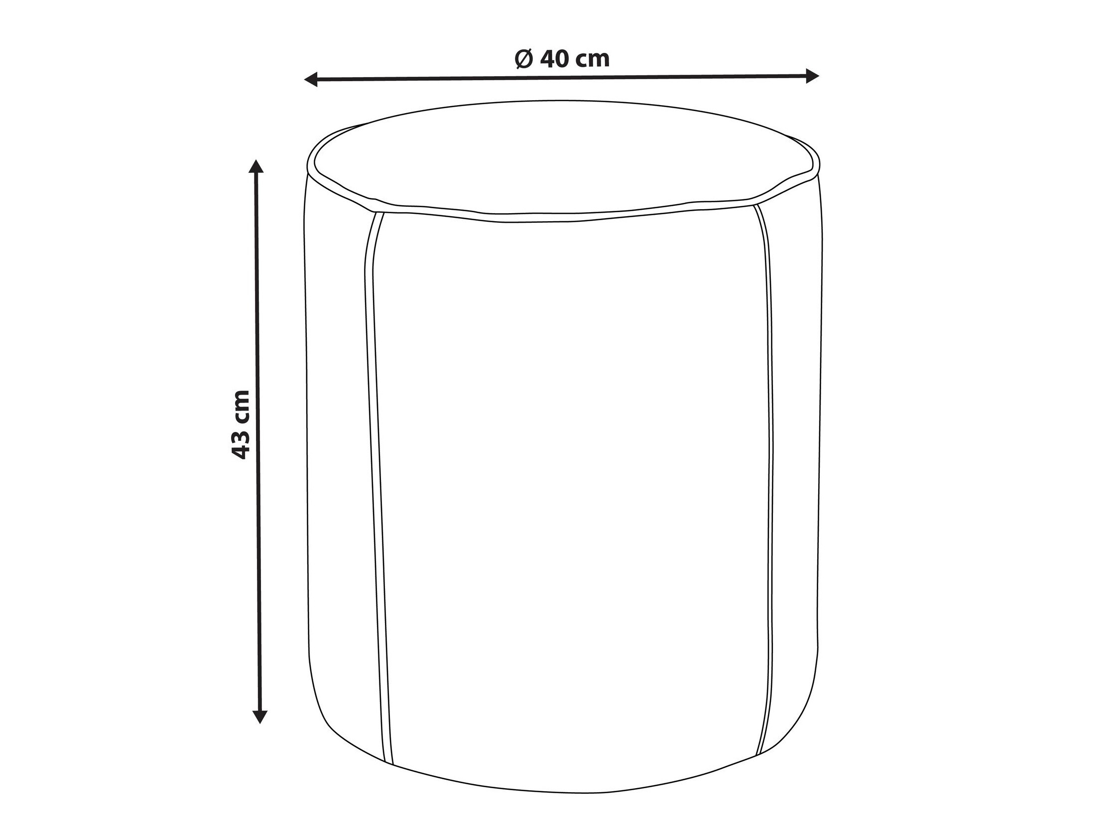 Pufs Berwyn 3001 (Bēšs)