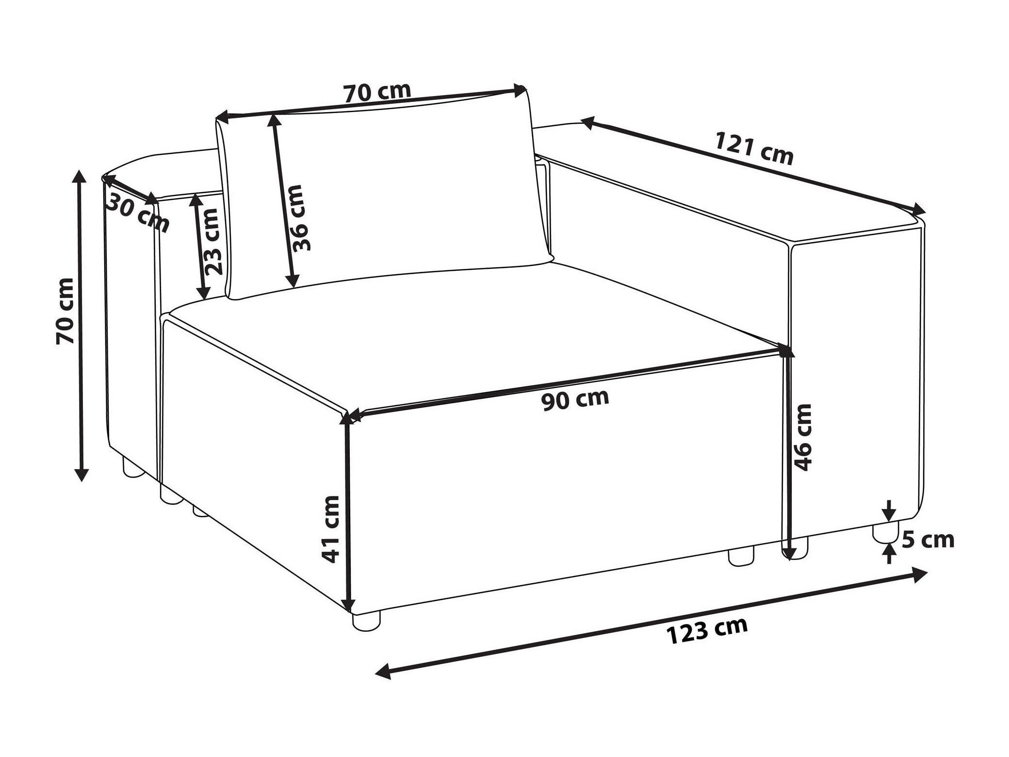 Moduļu krēsls Avialu 104 (Gaiši zaļa)