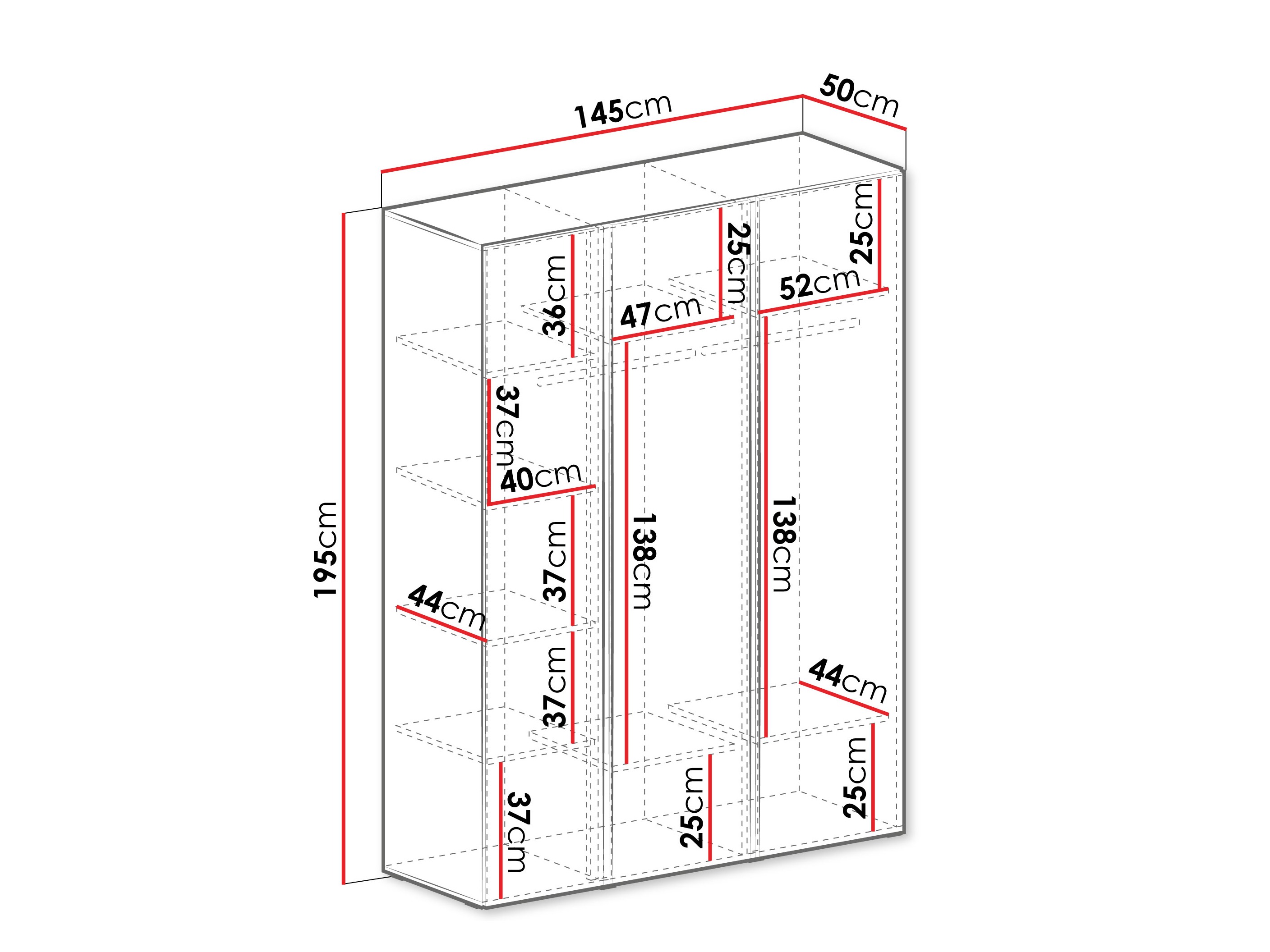Skapis Fiosono 100 (Eikalipts + Ozols)