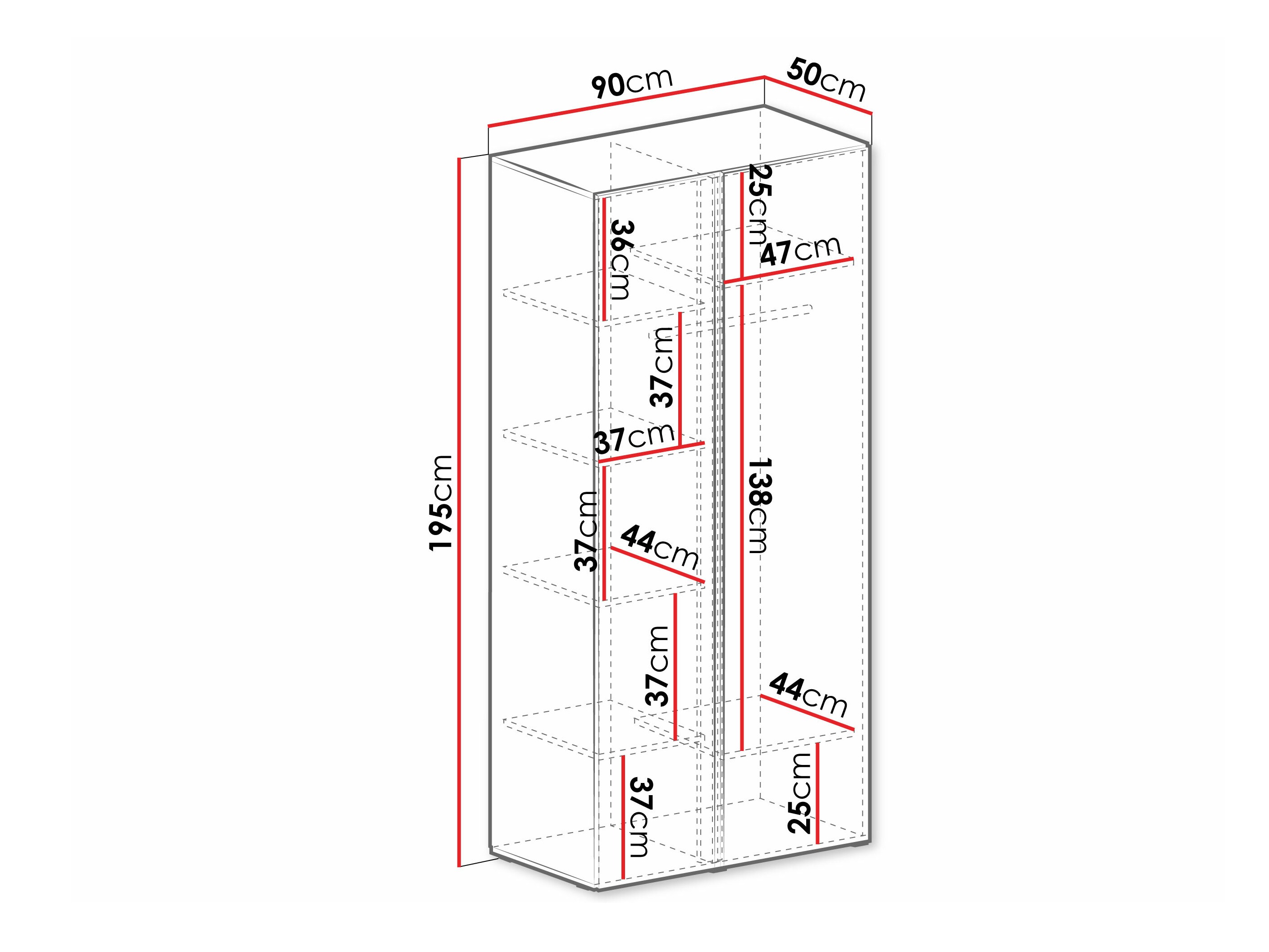 Skapis Fiosono 102 (Putekļaini zaļa + Ozols)