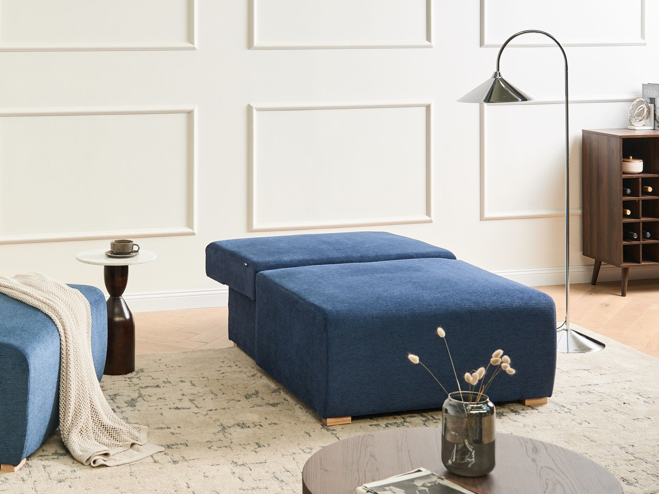 Moduļu krēsls Berwyn 3018 (Zils)