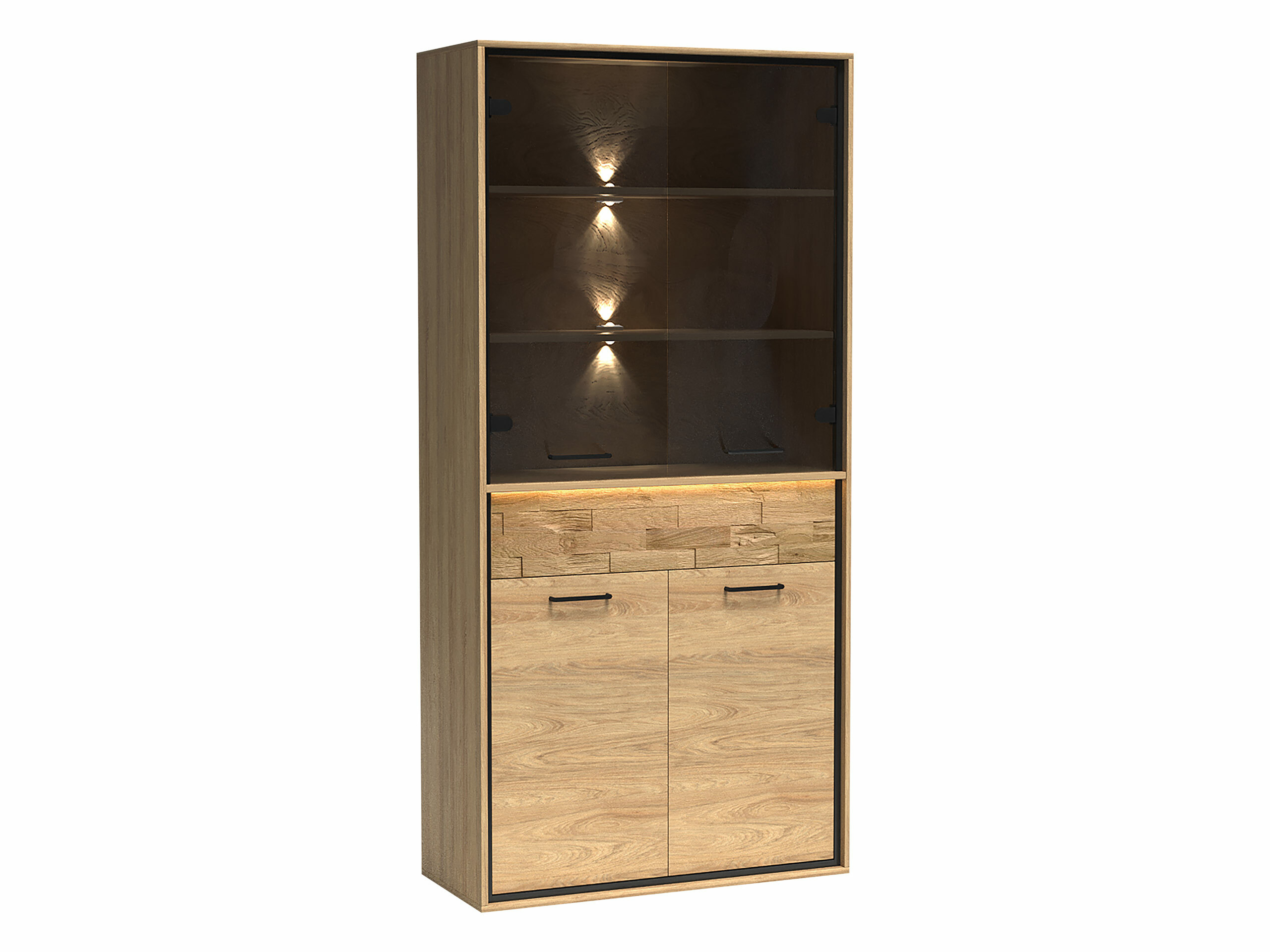 Plaukts Etrmoni 102 (Gaišs koks + Ozols)