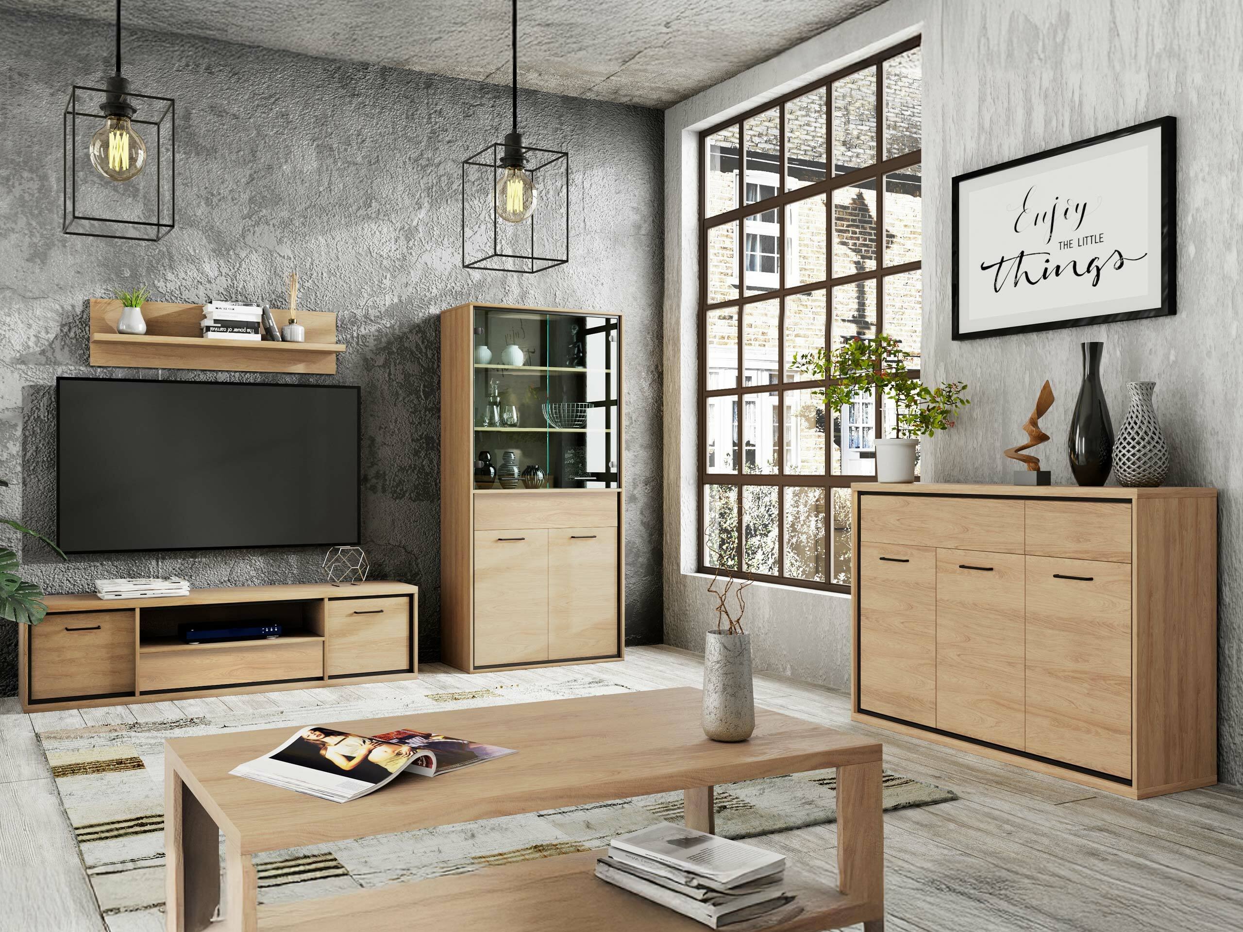 Plaukts Etrmoni 102 (Gaišs koks)