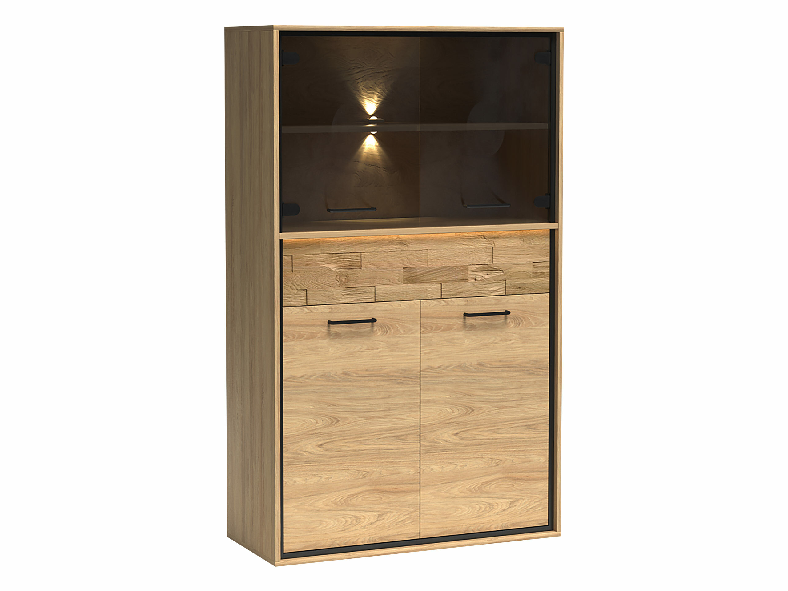 Plaukts Etrmoni 107 (Gaišs koks + Ozols)