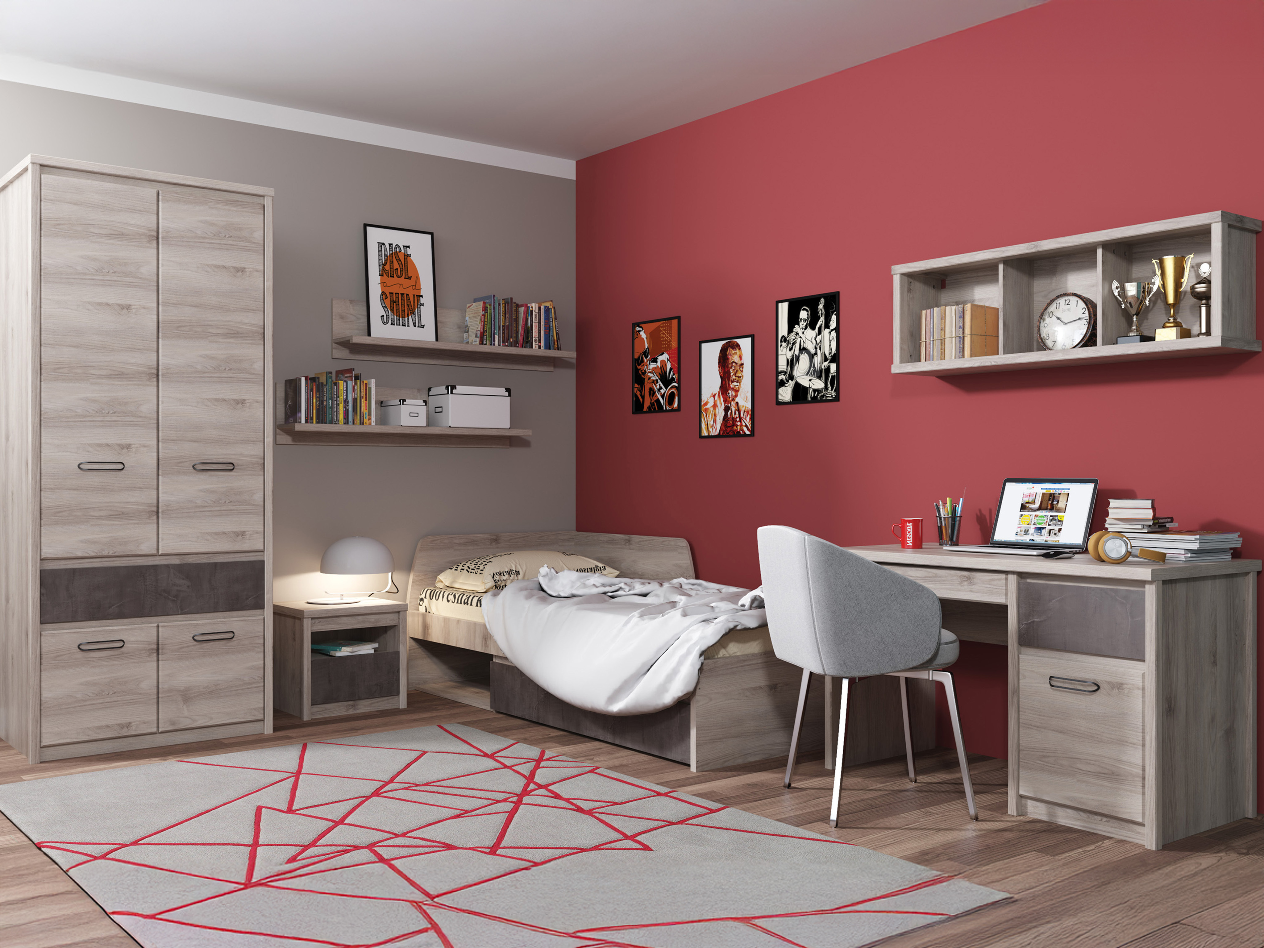 Guļamistabas komplekts Marlivi 121