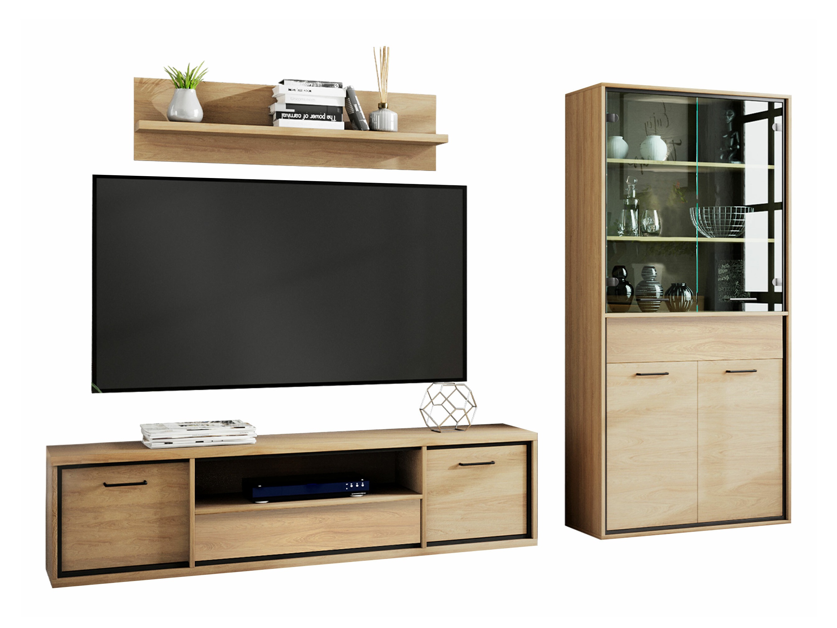 Viesistabas komplekts Etrmoni 119 (Gaišs koks)