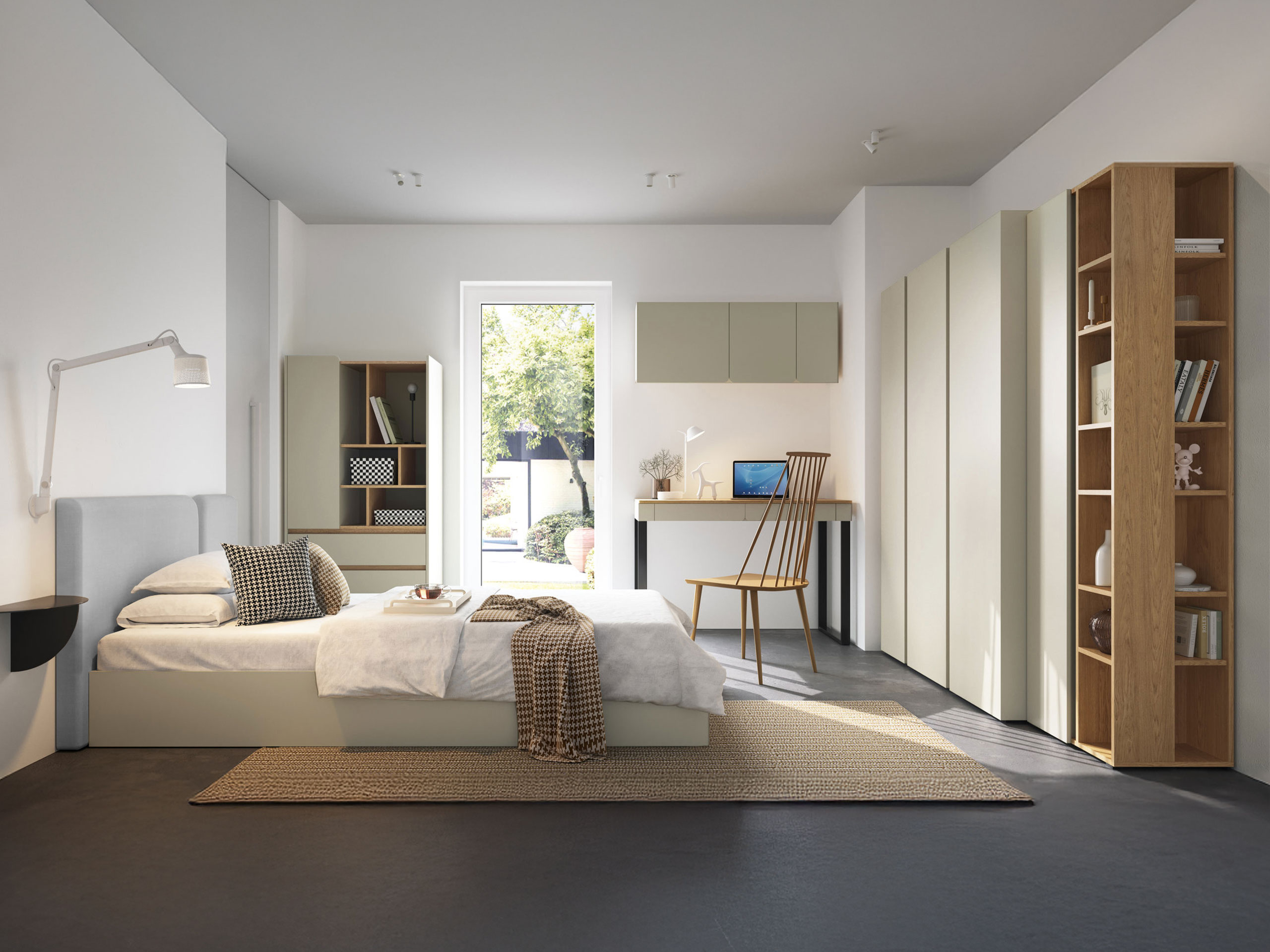 Mēbeļu komplekts Fiosono 114 (Eikalipts + Ozols)