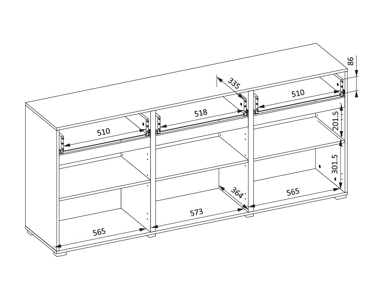 Kumode Alfere 103 (Balts)
