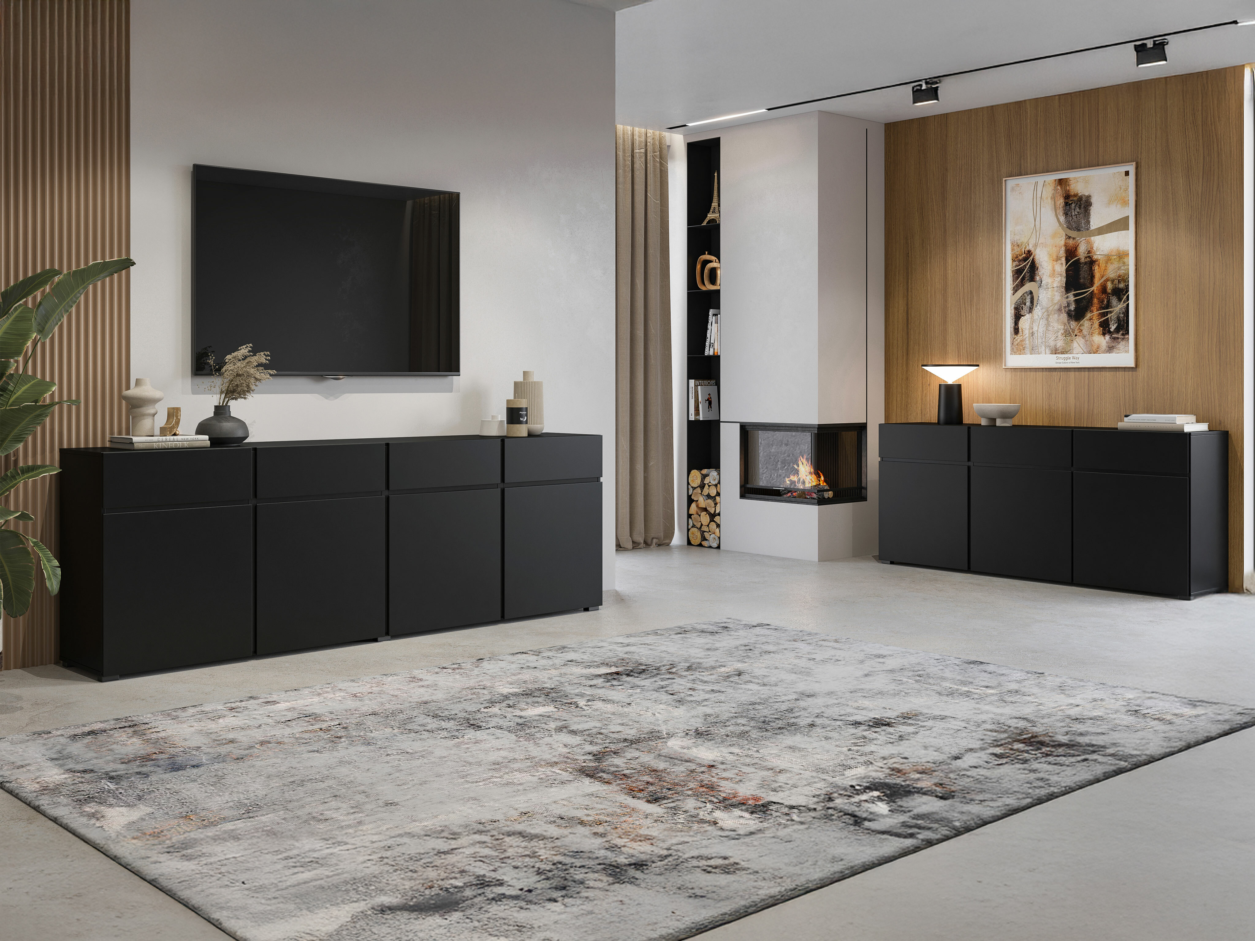 Kumode Alfere 103 (Melns)