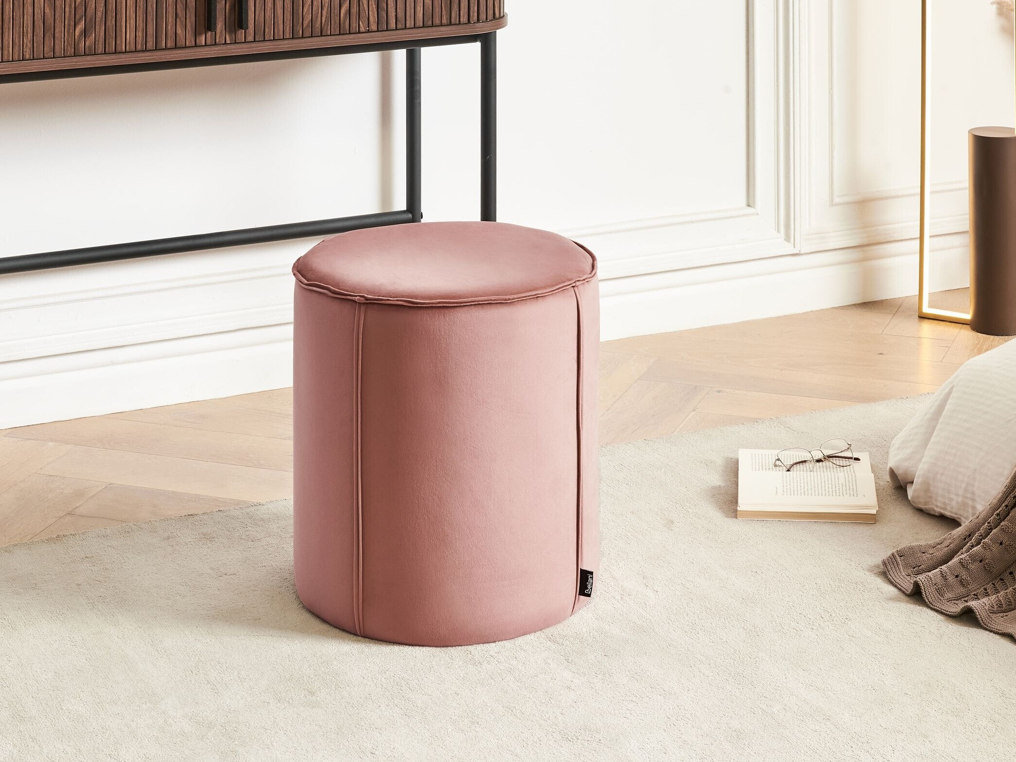 Pufs Berwyn 3001 (Tumši rozā)