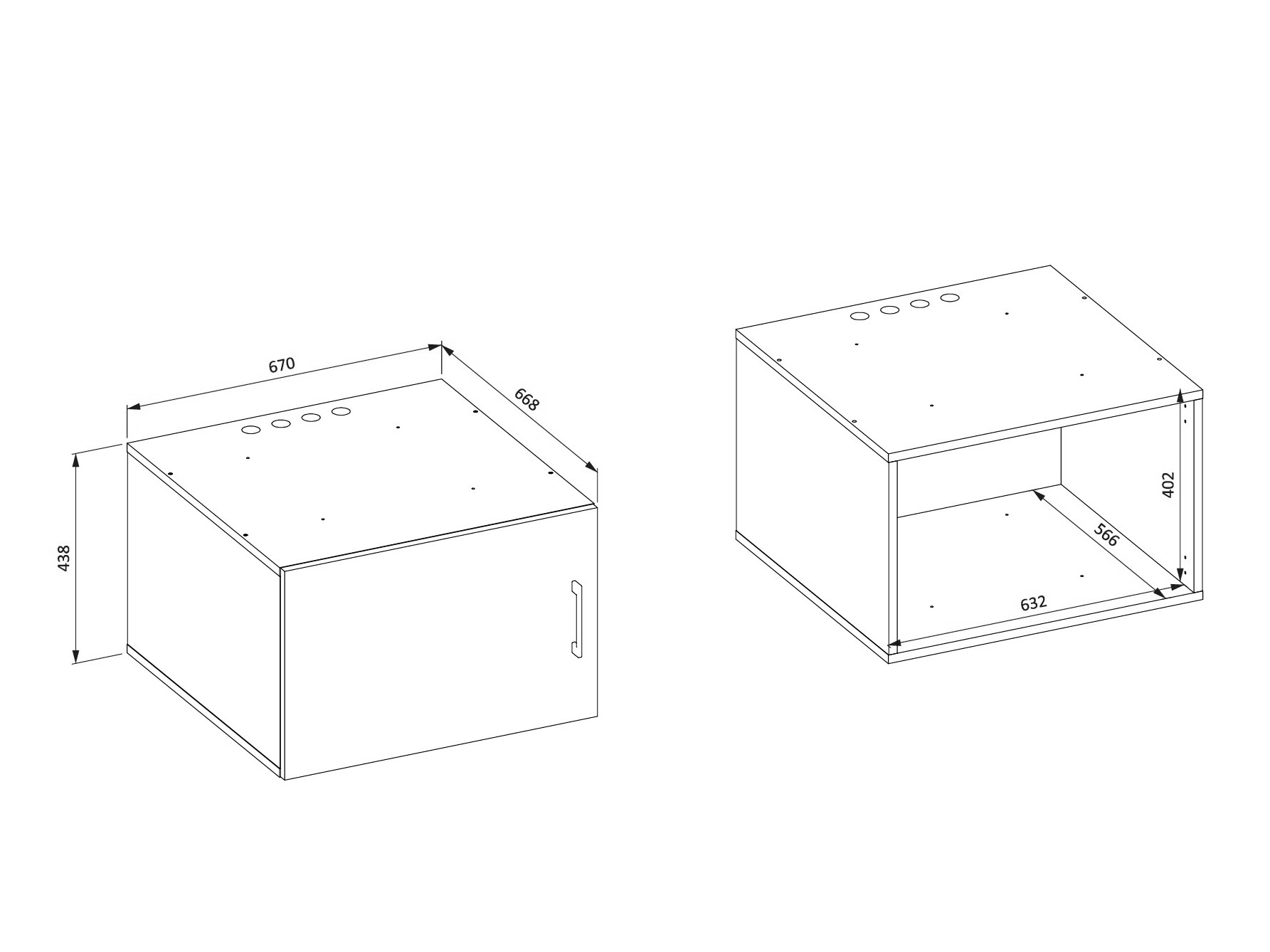 Piekarams vannas istabas skapītis Novdele 104 (Balts)